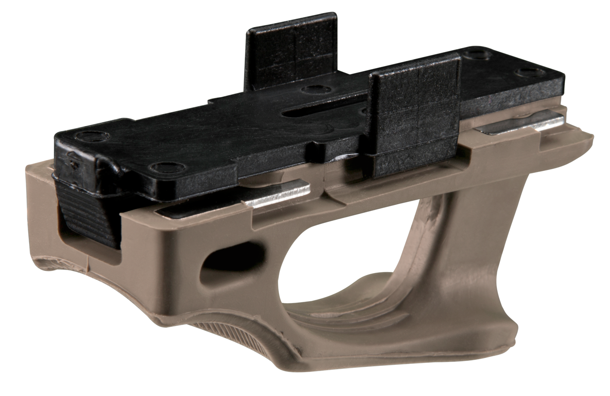 Magpul MAG020-FDE Ranger Platemade of Stainless Steel with Overmolded Santoprene Rubber & Flat Dark Earth Finish for 5.56x45mm NATO USGI 30-Round Aluminum Magazines 3 Per Pack