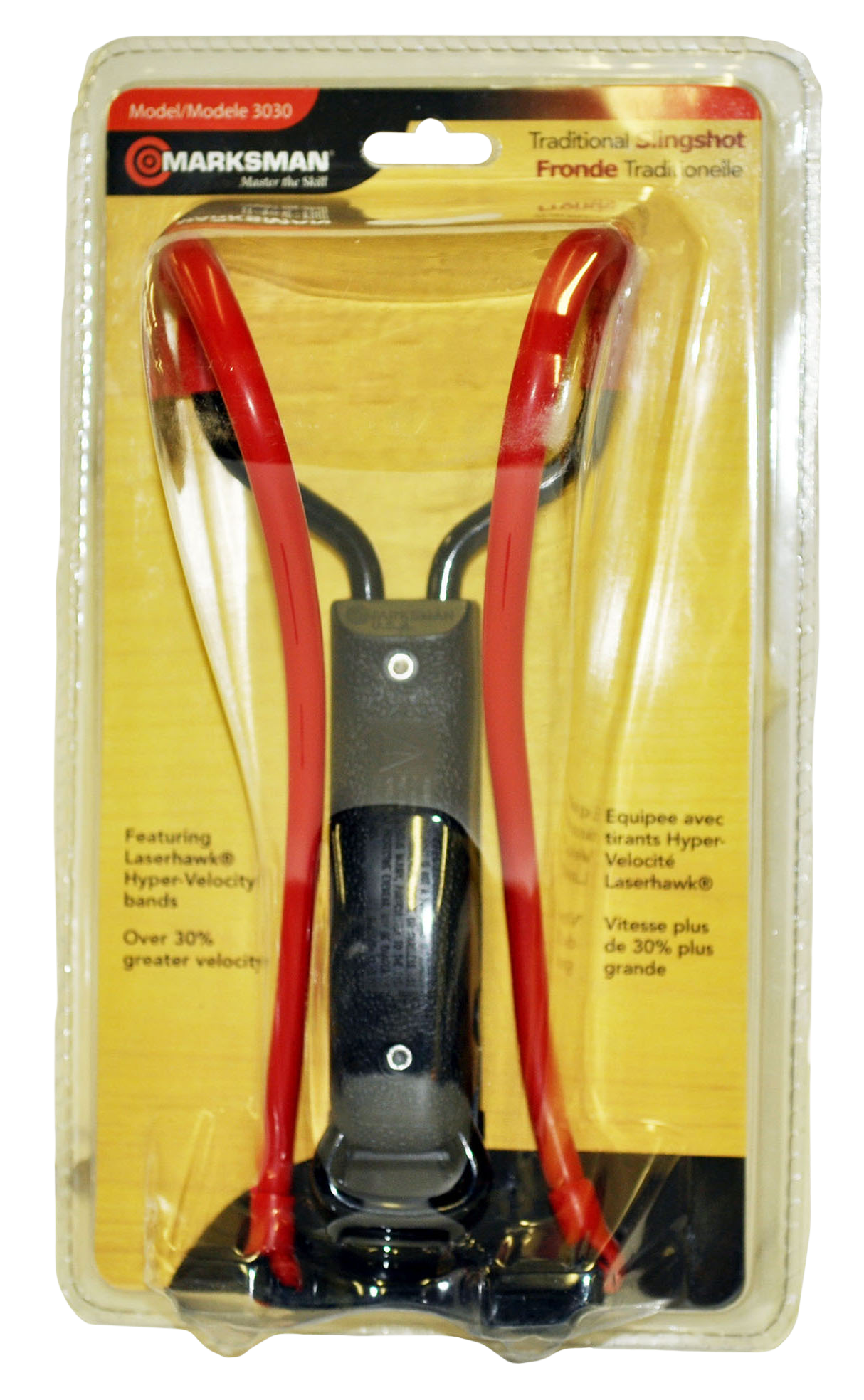 Marksman LaserHawk Hyper-Velocity Slingshot Red and Black