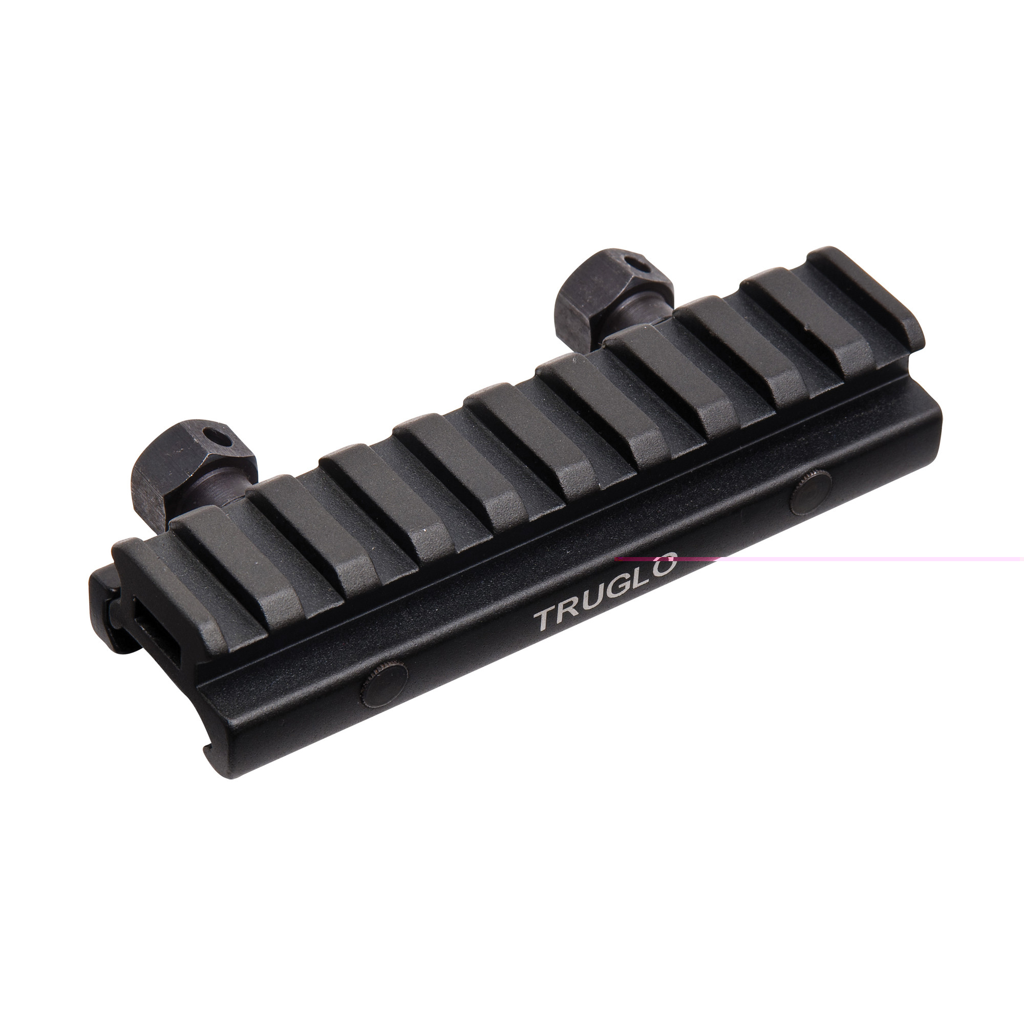 TRUGLO 1/2" Picatinny-Style Riser Mount AR-15 Flat-Top Matte Black