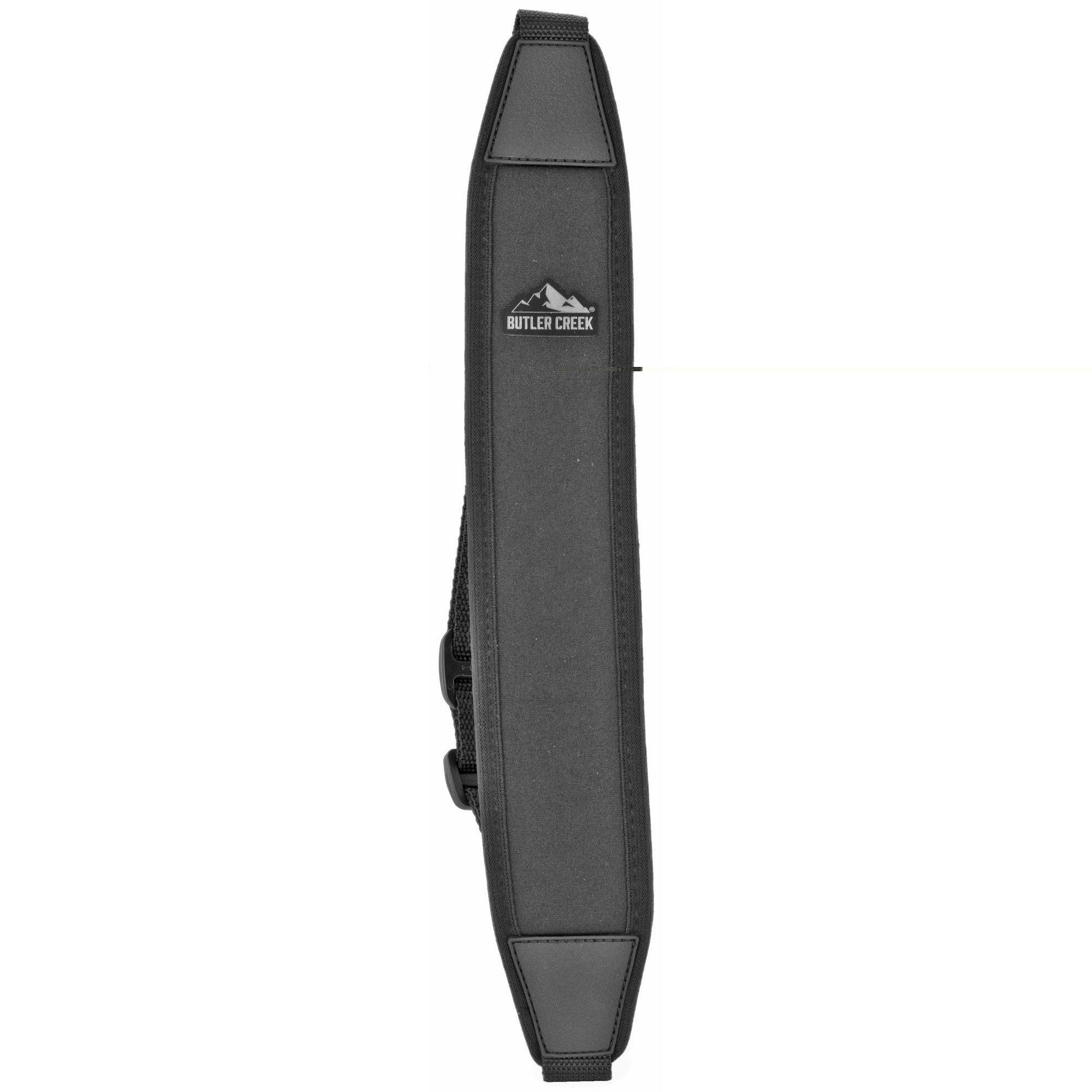 Butler Creek 80073 Easy Rider Sling made of Black Neoprene with Sharkskin Back, 48" OAL & Adjustable Design for Rifles
