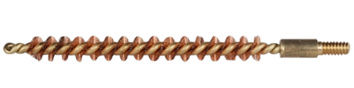 Pro-Shot 6R Bore Brush6mm/243 Cal Rifle #8-32 Thread Bronze Bristles Brass Core