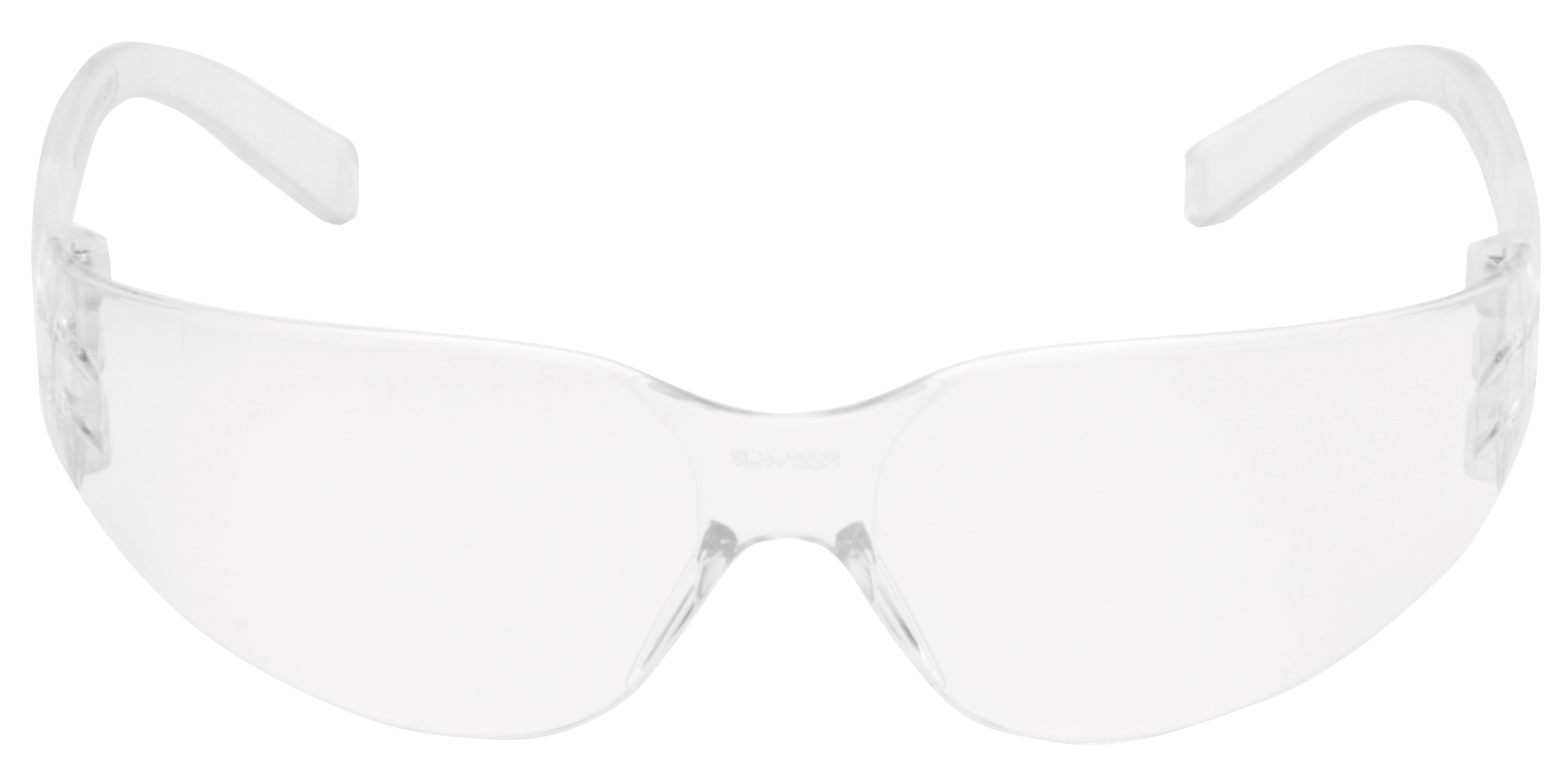 Pyramex S4110S Intruder Glasses Adult Clear Lens Polycarbonate Clear Frame 12 Pack