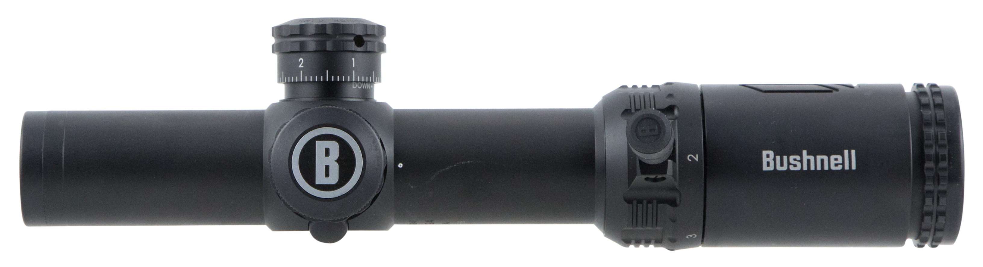 Bushnell 1-4x24 30mm Rifle Scope Matte, Illuminated 223 BTR-1, First Focal Plane