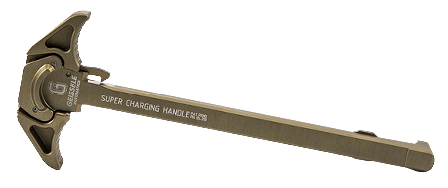 Geissele Automatics 05313S SuperAR-15 Desert Dirt Desert Dirt Hardcoat Anodized 7075-T6 Aluminum Ambidextrous Hand