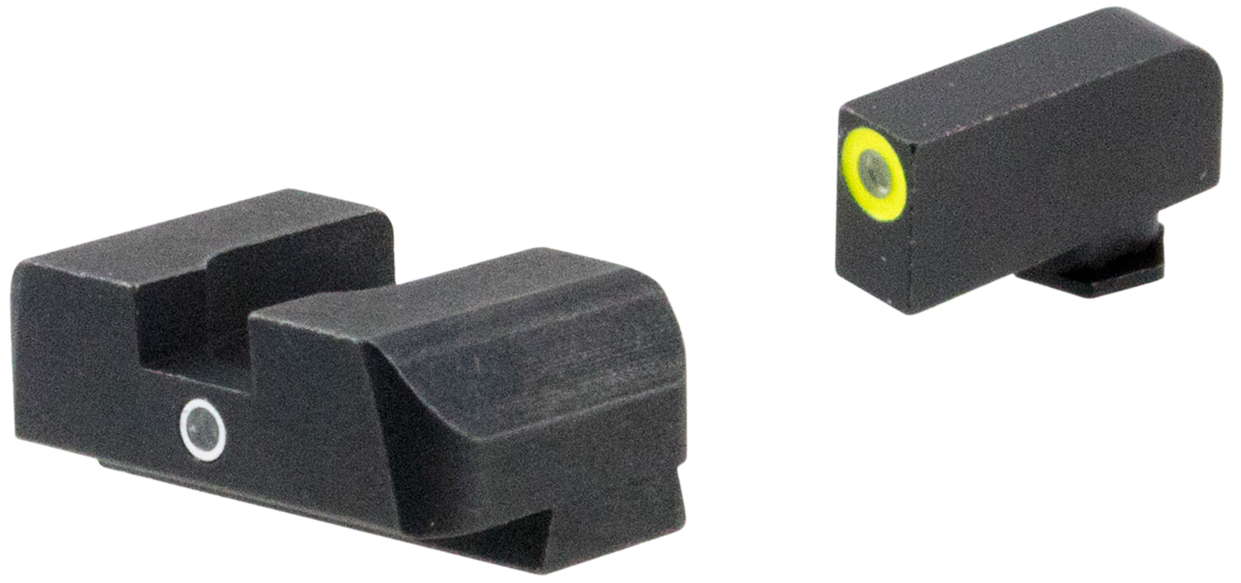 AmeriGlo GL5301 i-Dot Sight set for GlockBlack | Green Tritium with Lumigreen Outline Front Sight Green Tritium i-Dot Rear Sight