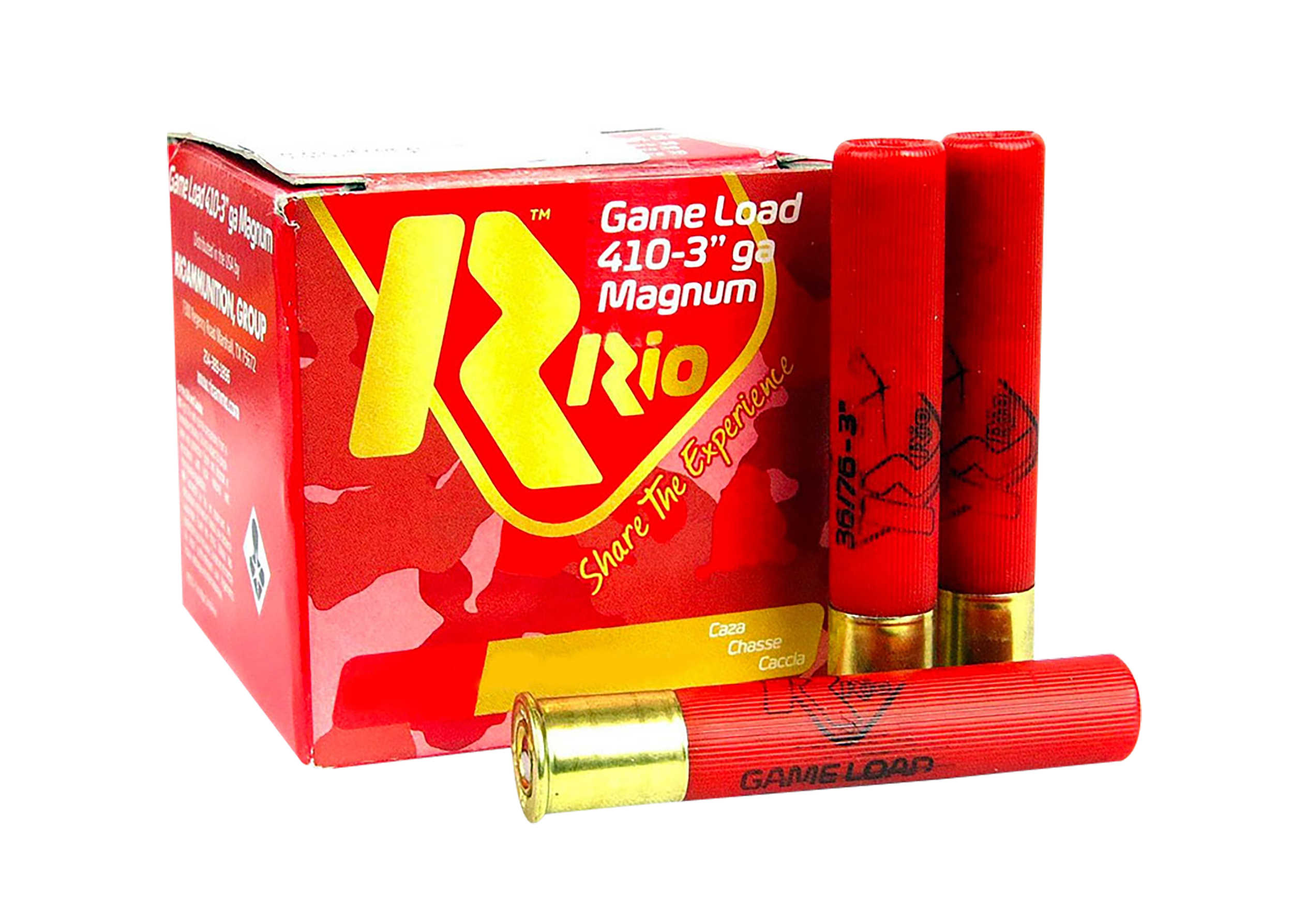 Rio Ammunition RCHV3675 Game Load Heavy Field .410 ga 3" 1 1/16 oz 7.5 Shot 25 Per Box/ 10 Cs