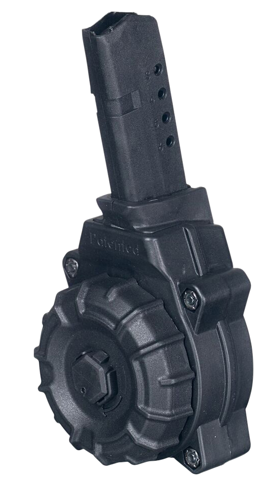 ProMag Magazine Glock 43 9mm Luger Drum Polymer Black