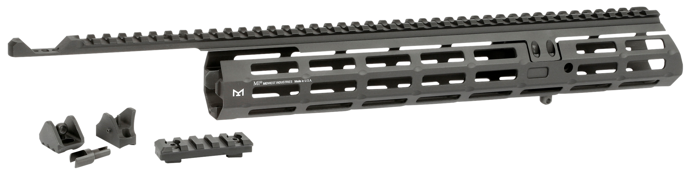 Midwest Industries Extended Handguard with Sight System Marlin 1895 M-LOK Aluminum Black