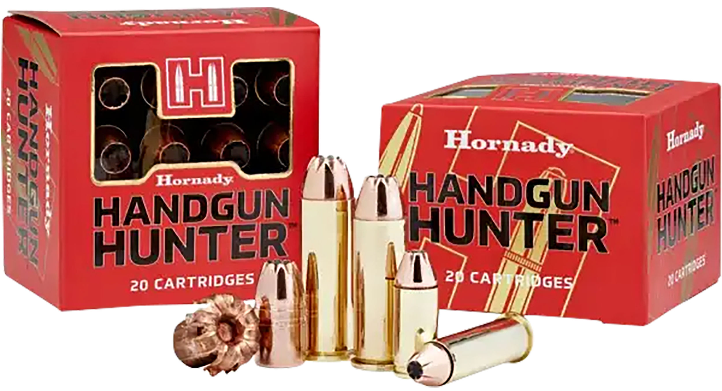 Hornady Handgun Hunter Ammunition 454 Casull 200 Grain MonoFlex Lead-Free 20RD