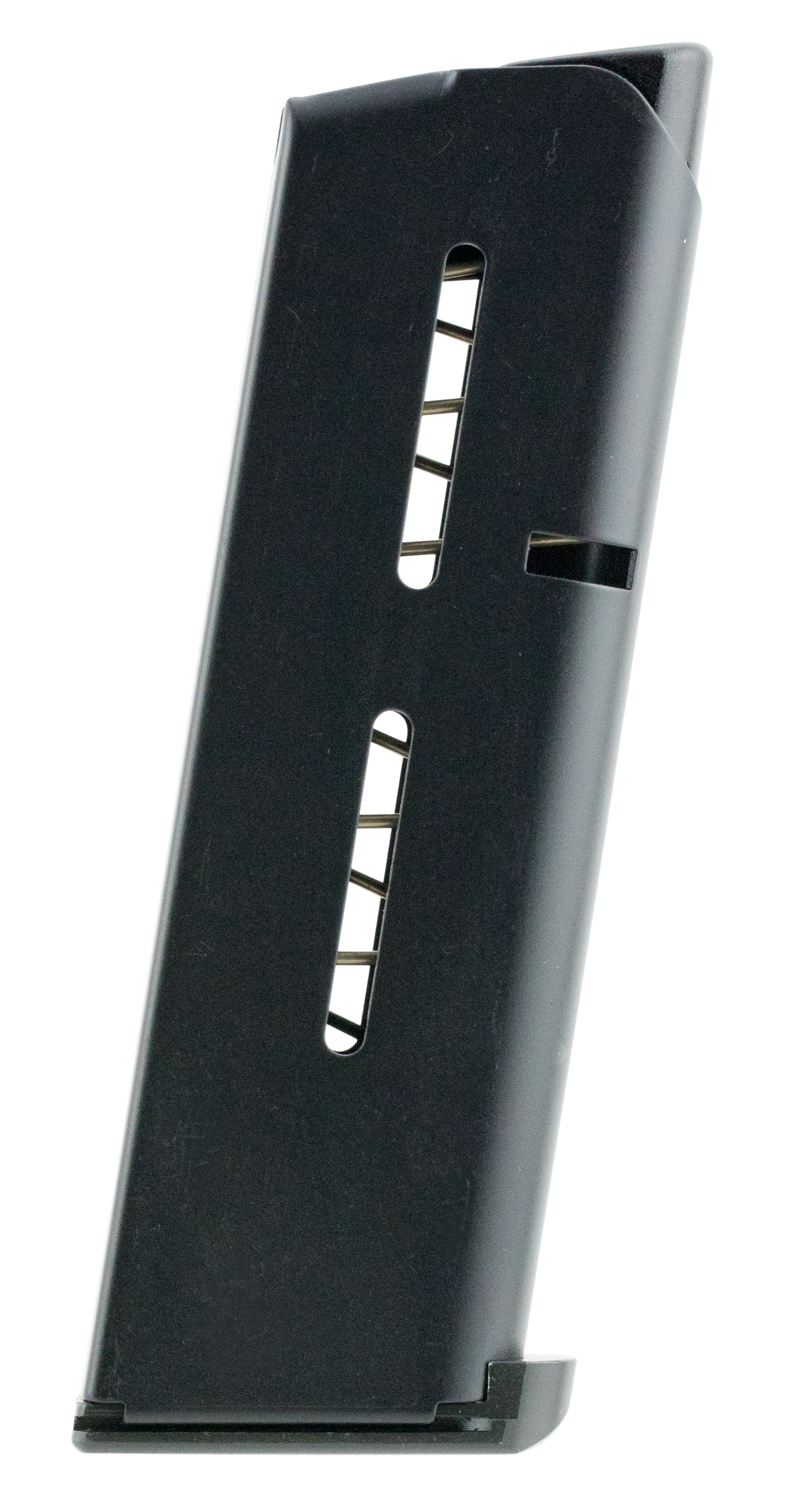 Wilson Combat Magazine 47 Series with Low Profile Steel Base Pad 1911 Officer 45 ACP 7-Round Black