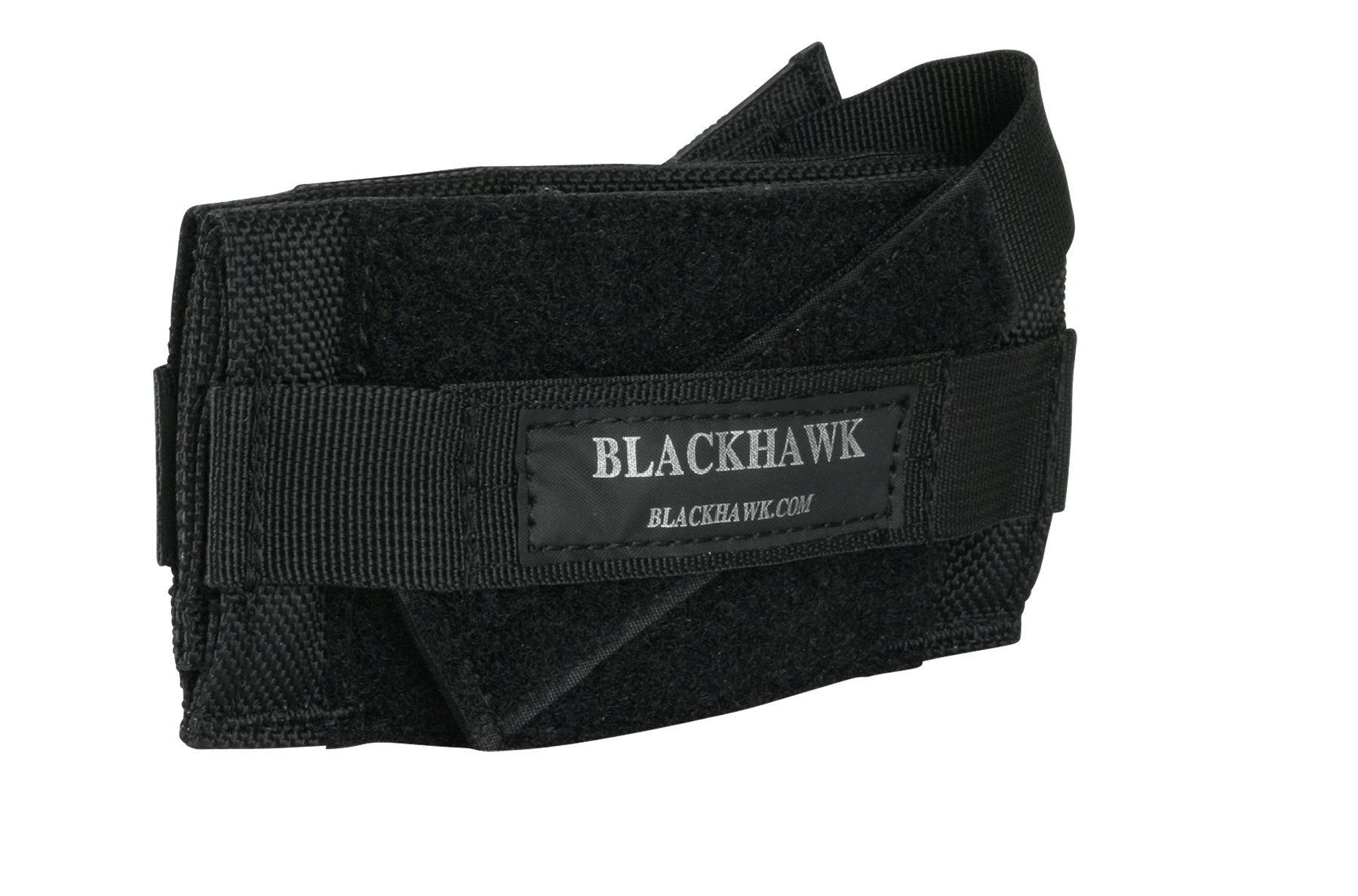 Blackhawk 40FB02BK Flat BeltOWB Black Cordura Belt Loop Fits Most Pistols/Sm & Med Revolvers Ambidextrous