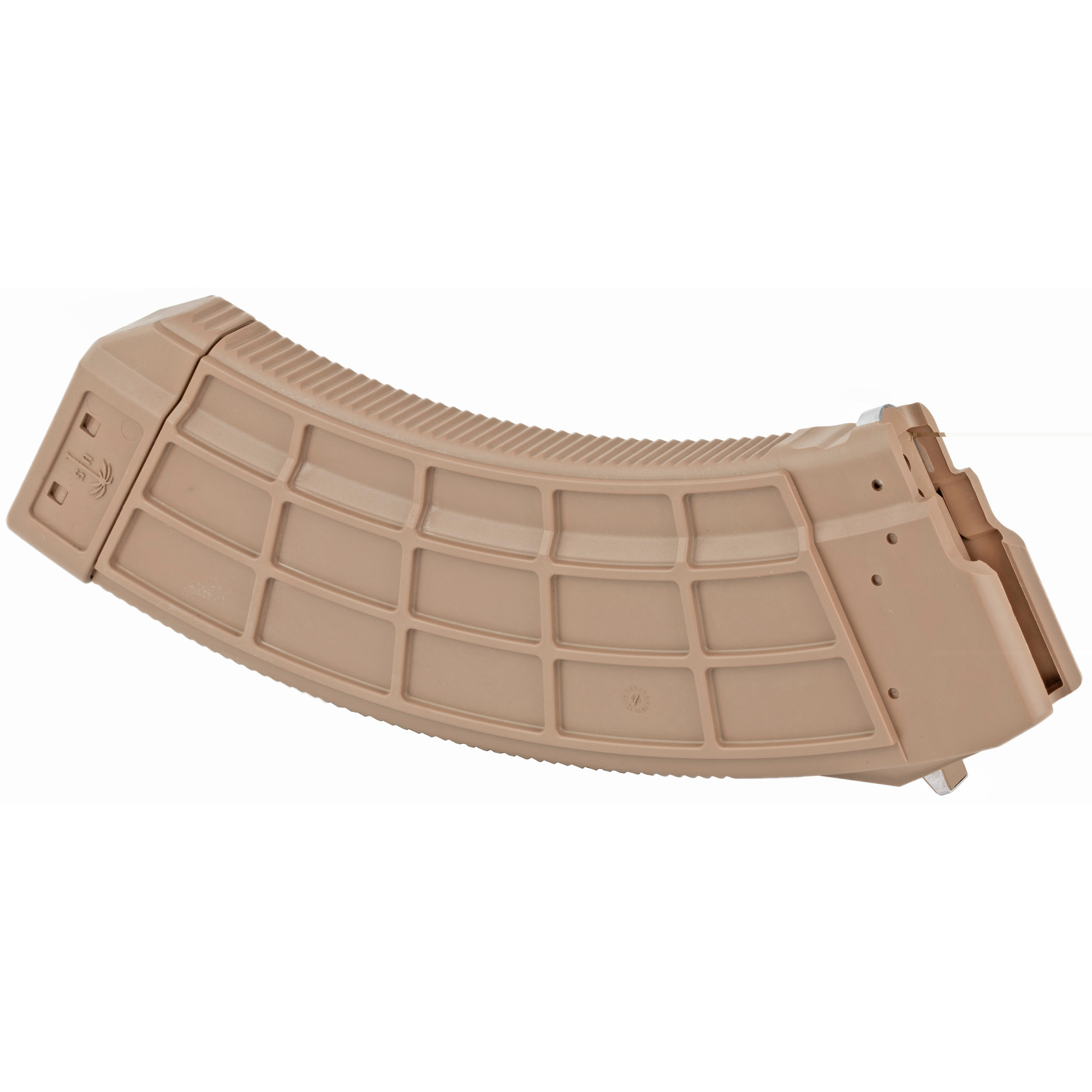 US Palm MA693A Standard30rd 7.62x39mm For AK-47, Flat Dark Earth Polymer w/Stainless Steel Latch
