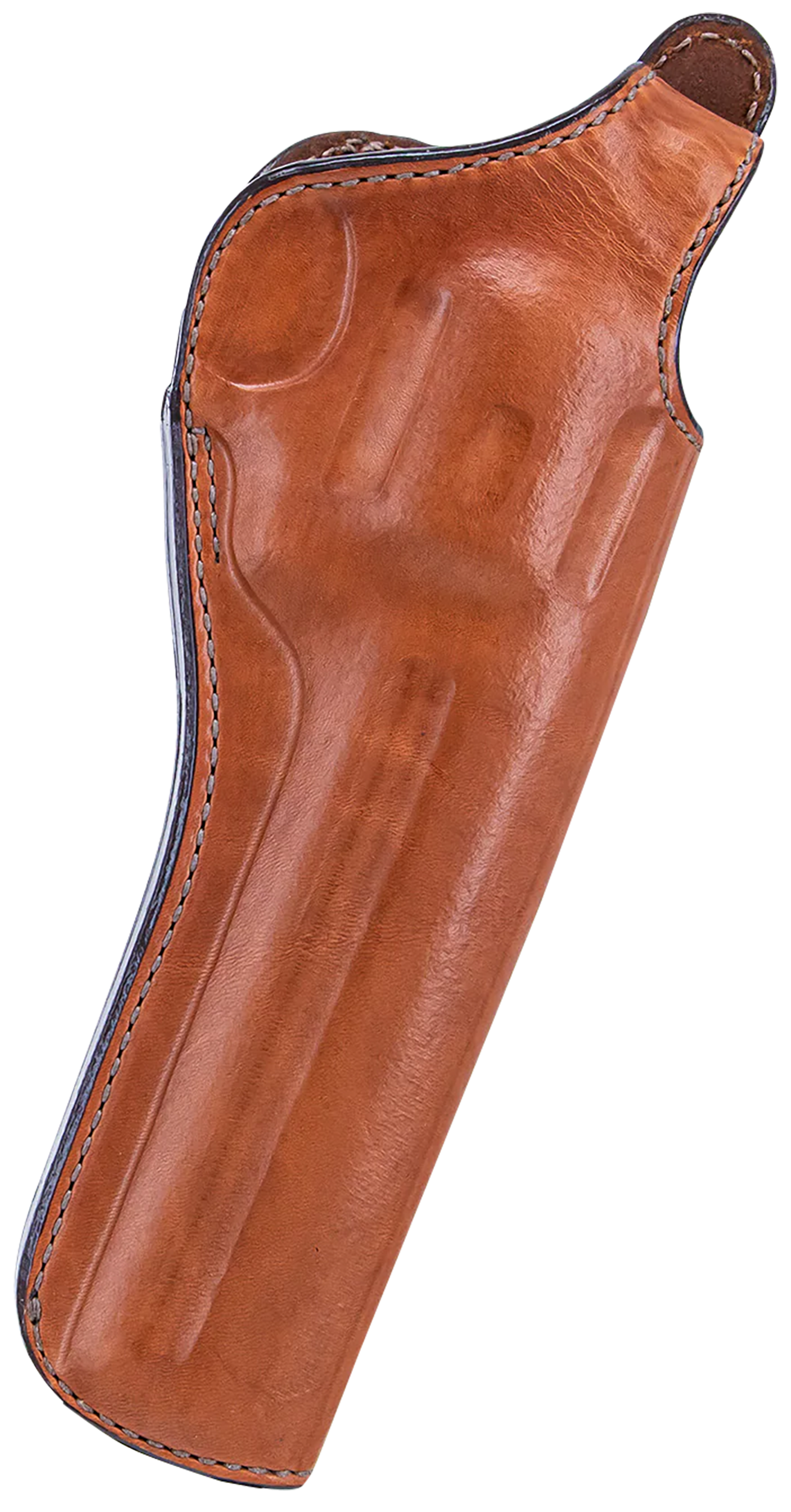 Bianchi 12706 111 Cyclone Belt Holster Size 12 OWB Open Bottom Style made of Leather with Tan Finish, Strongside/Crossdraw & Belt Loop Mount Type fits Colt 1911 Government & Springfield 1911-A1 for Right Hand