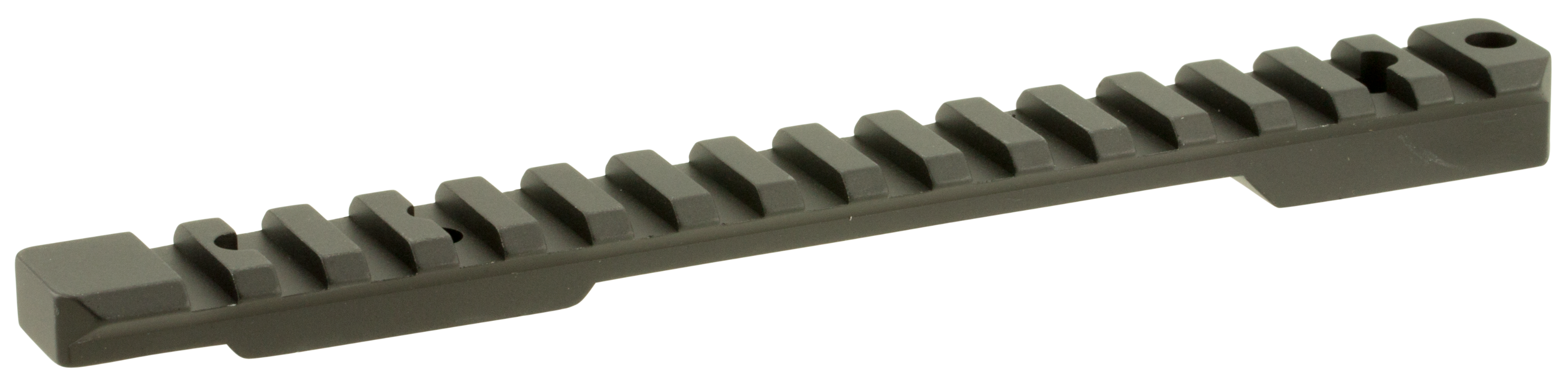 Talley Picatinny 1 Piece Base Black, Remington Model 700 Long Action (6-48), 0 MOA