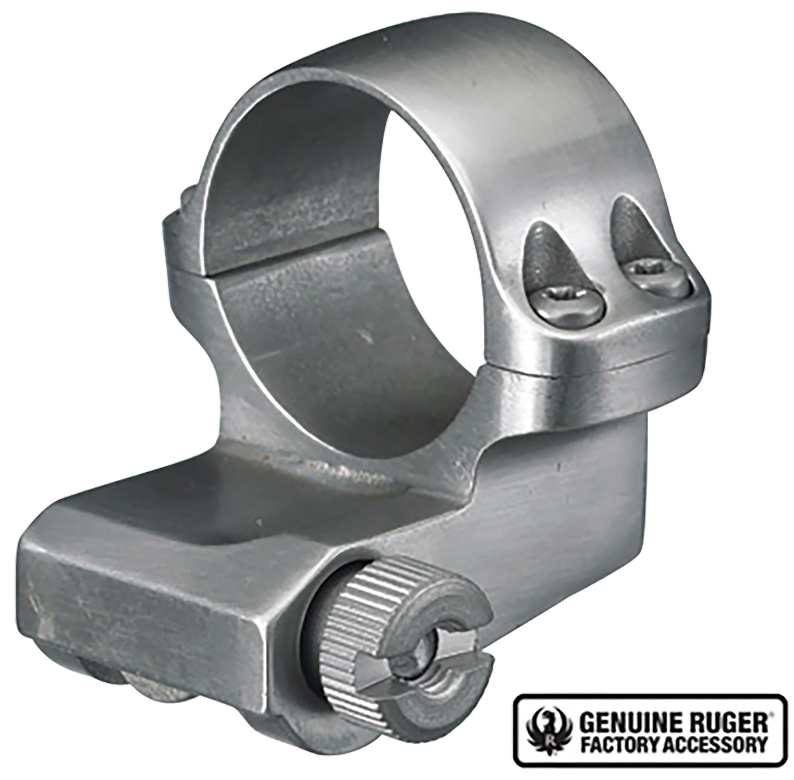 Ruger 90288 4K Scope Ring Offset For Rifle M77 Hawkeye African Medium 1" Tube Stainless Steel