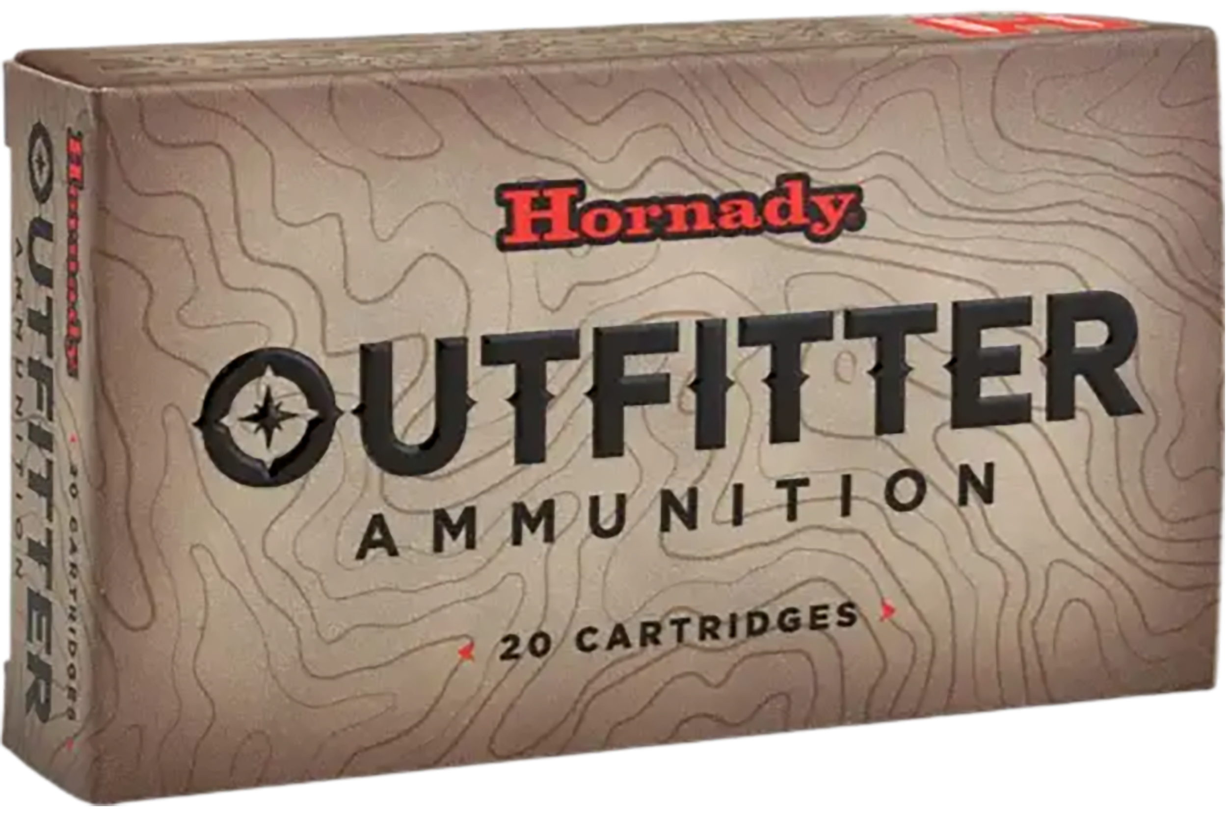 Hornady Outfitter Ammunition 338 Winchester Magnum 225 Grain CX Polymer Tip Lead Free 20RD