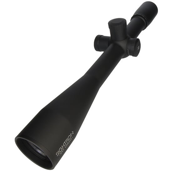Sightron 45x45 SIII 30mm Riflescope Matte, Fine Cross Hair, Side Focus, 1/10 MOA Target Knobs