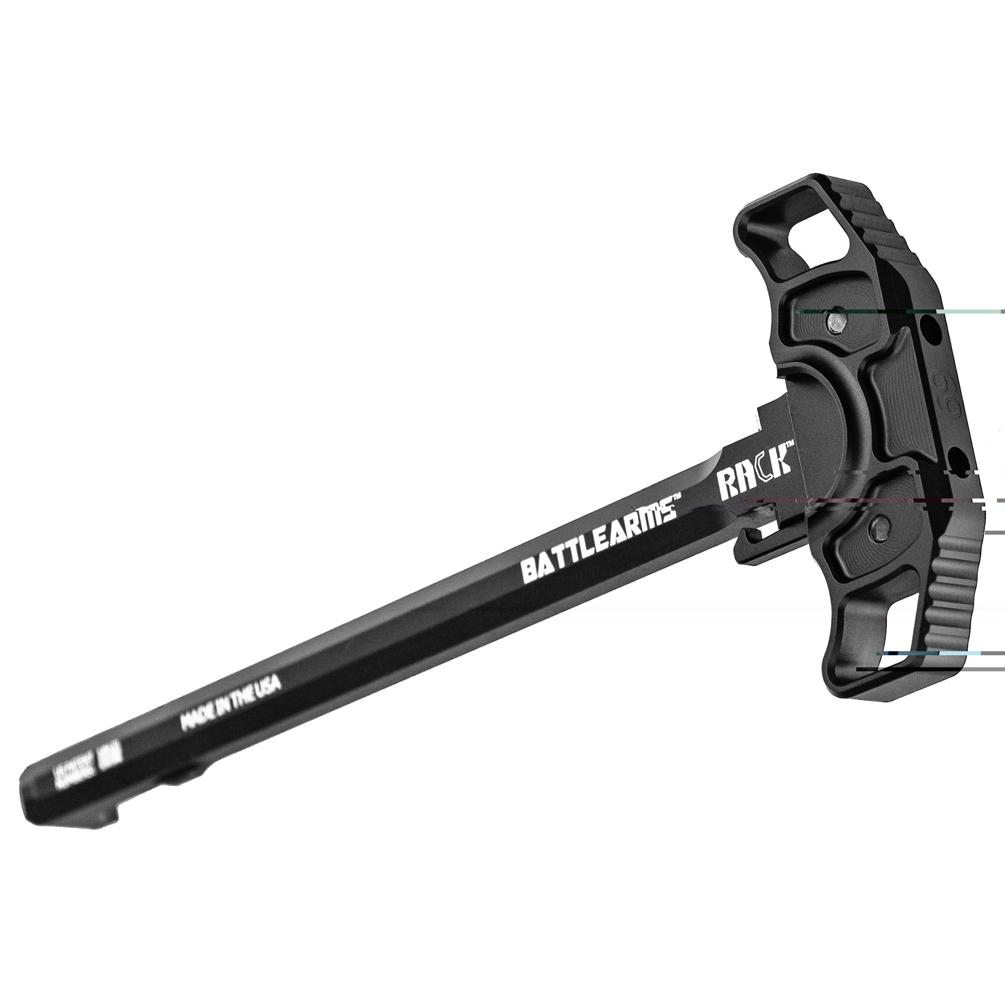 Battle Arms Rack Ambidextrous Charging Handle Assembly AR-15 Aluminum Black