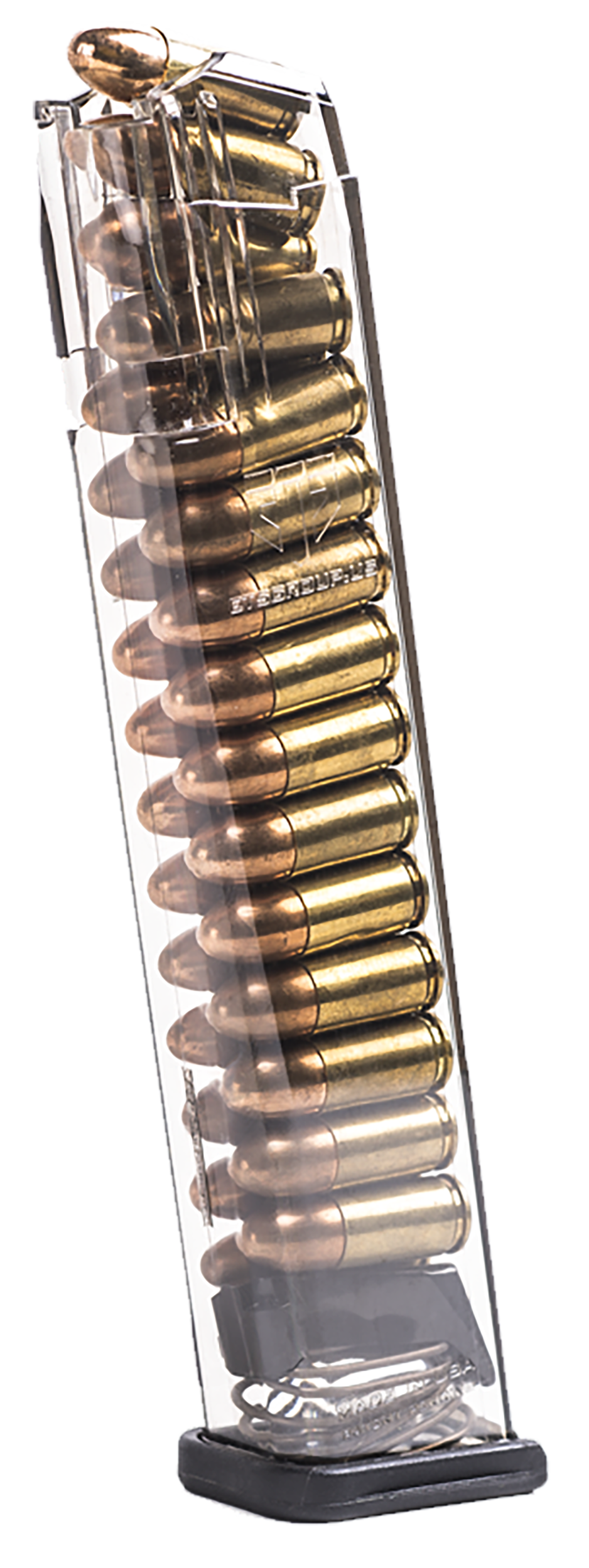 ETS Group SMKGLK9170 Pistol Mags Competition Legal 27rd Extended 9mm Luger Compatible w/ Glock Smoke Polymer