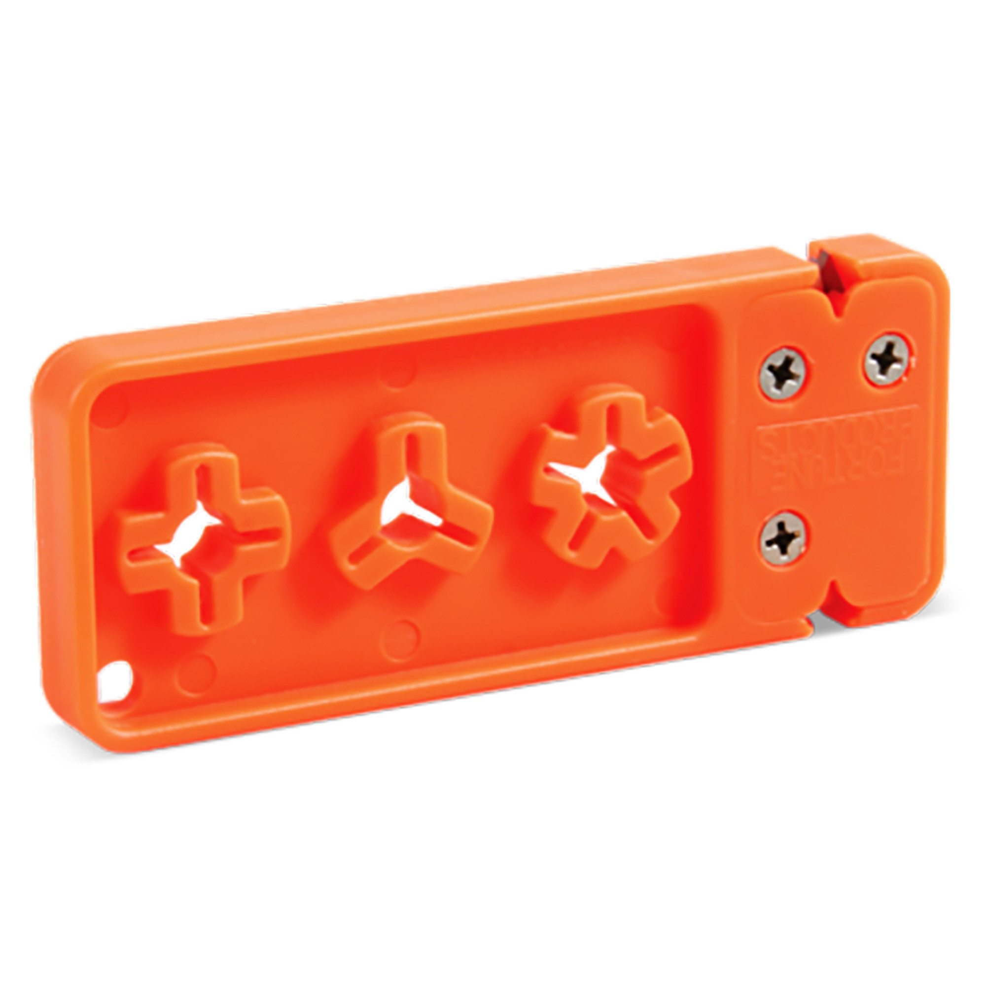 AccuSharp 013C Broadhead Sharpener & Wrench Tungsten Carbide Sharpener Orange