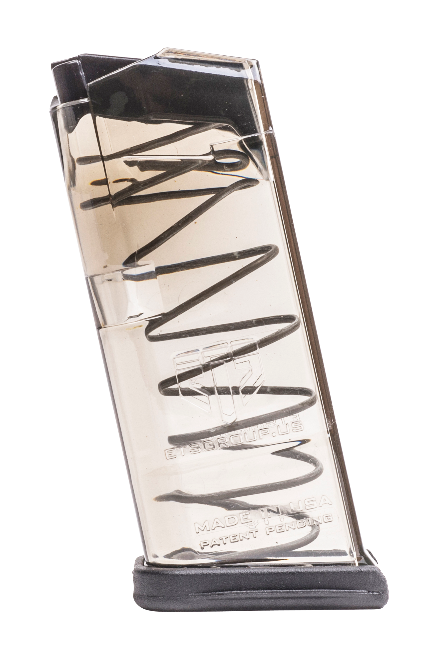 ETS Group GLK27 Pistol Mags9rd 40 S&W Compatible w/ Glock 27 Clear Polymer