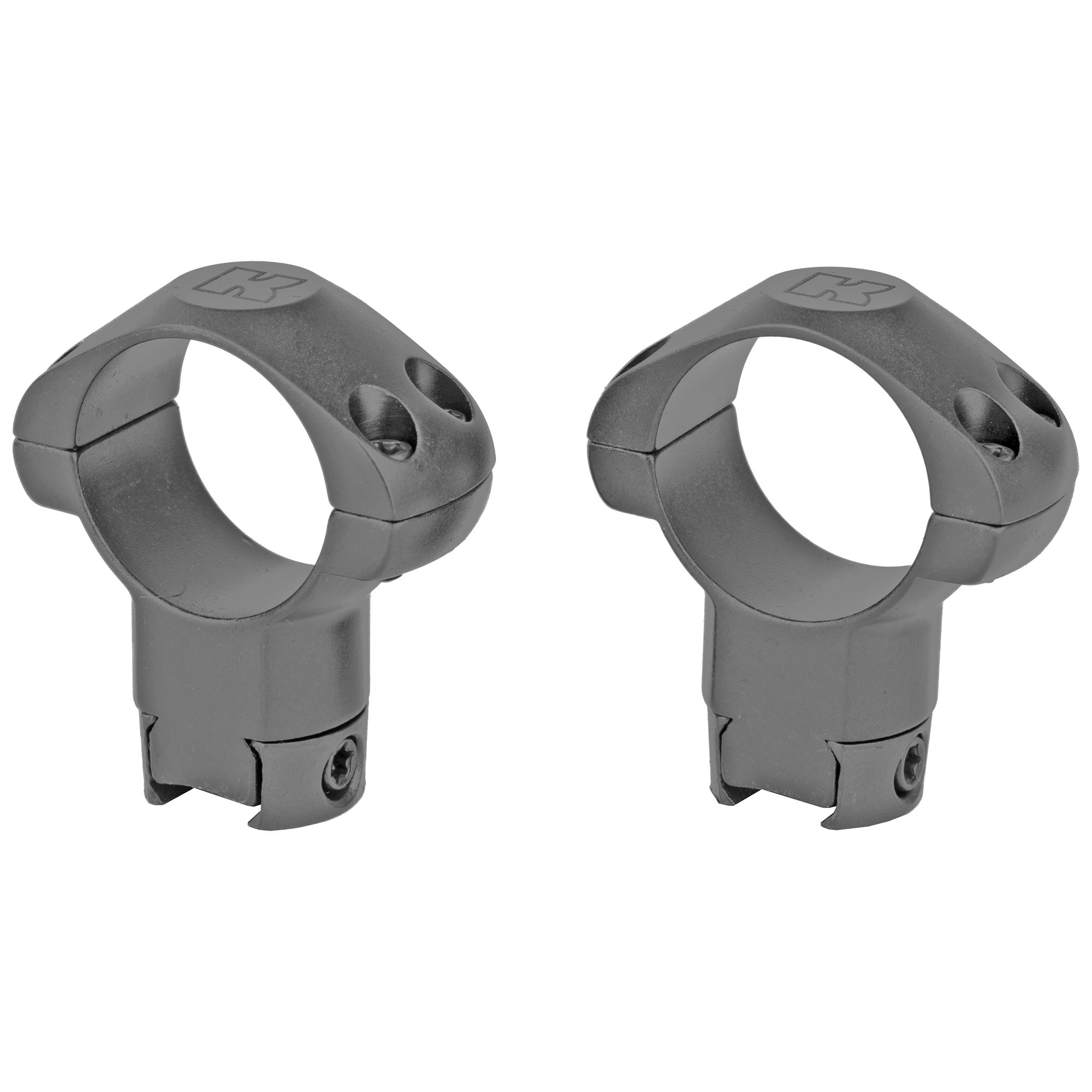 Konus 7415 Scope Ring SetBlack Steel 1" Tube High .22" Grooved Receiver Mount