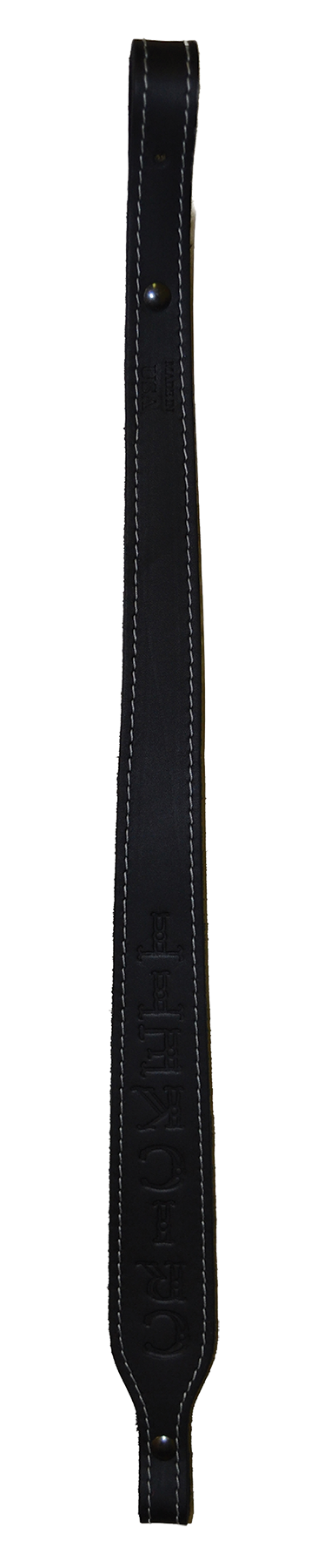 Crickett KSA800 Rifle SlingEmbossed Black Leather, 23"L x 1.75" W