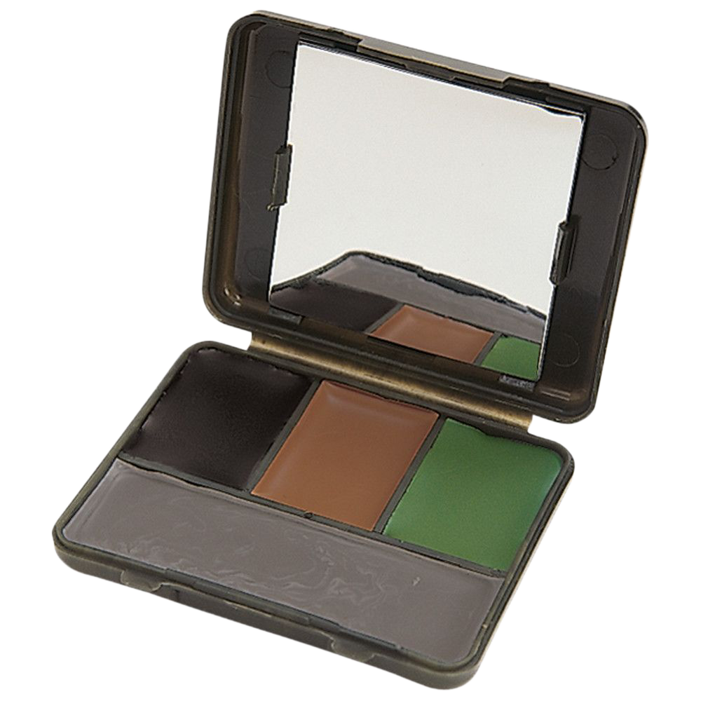 Vanish 6115 Compact Face Paint Black, Brown, Green and Gray