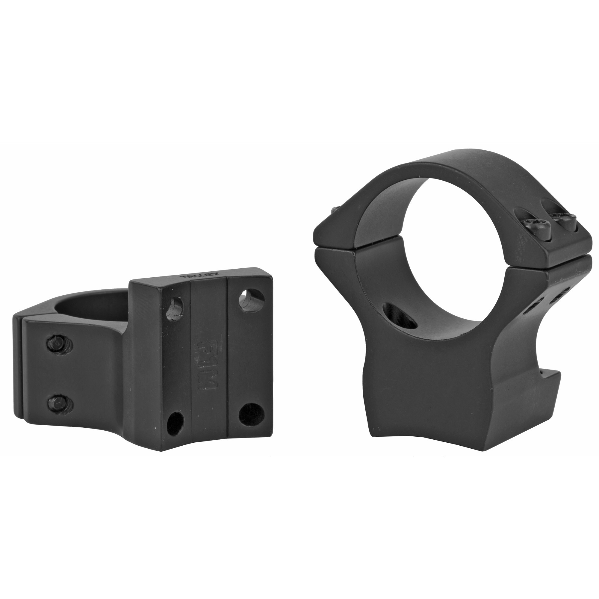 Talley Lightweight 2 Piece Scopemount w/ Integral 1" Rings Black Anodized, Medium, Browning X-Bolt