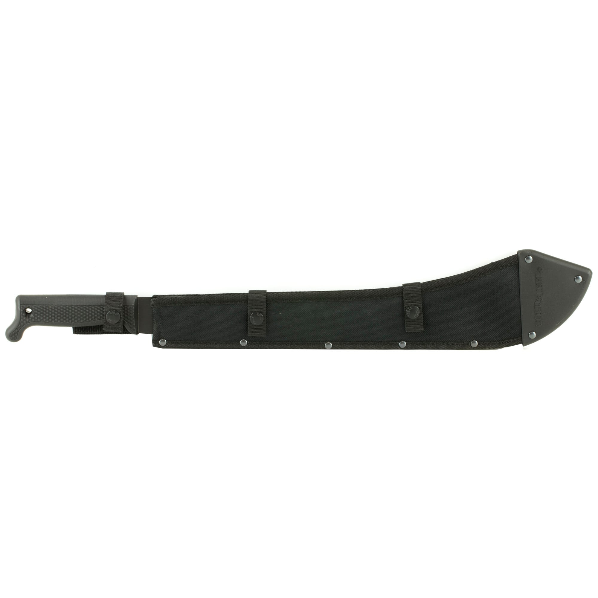 Cold Steel CS97LBMS Bolo18" Black Matte Baked-On Anti Rust 1055 Carbon Steel Blade/ Black Polypropylene Handle 23.63" Long Includes Sheath