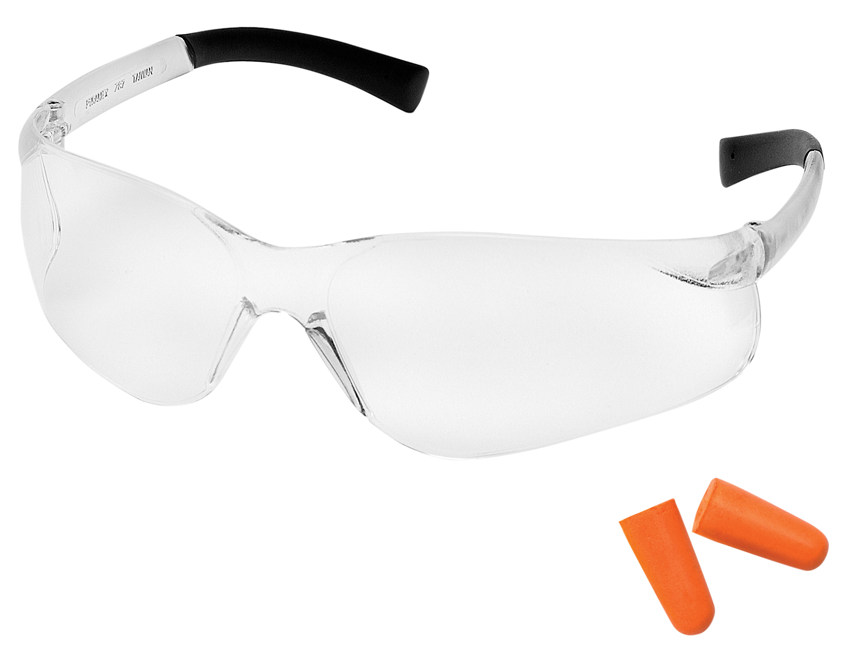 Pyramex PYS2510SNDP Mini ZTEK Combo Youth Women Clear Lens Polycarbonate Wraparound