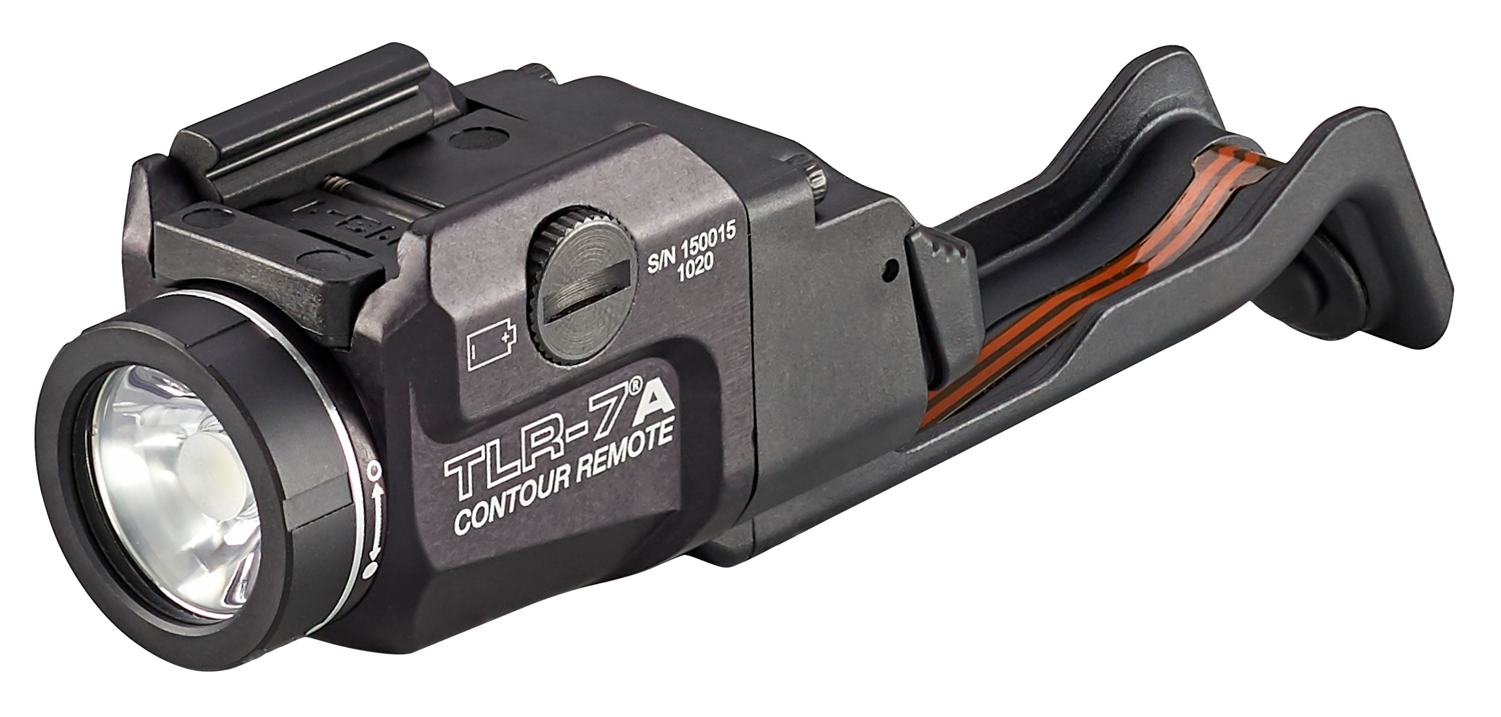 Streamlight 69428 TLR-7 A Weapon Light w/Contour Remote Fits Glock Gen4-5 140/500 Lumens Output White LED Light 131 Meters Beam Rail Grip Clamp Mount Weapon Light Aluminum