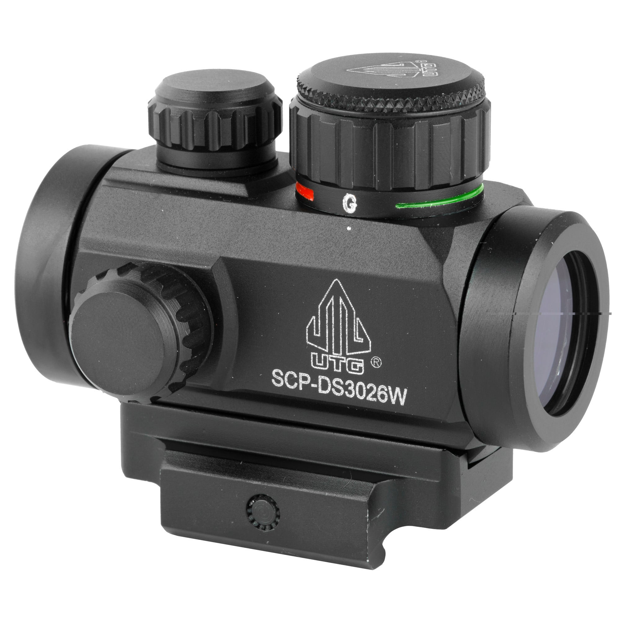 Leapers Inc. UTG 2.6 in. ITA R/G CQB Dot Sight w/QD Mount Utg 2.6" Ita Red/Grn Dot Sight W/Mnt