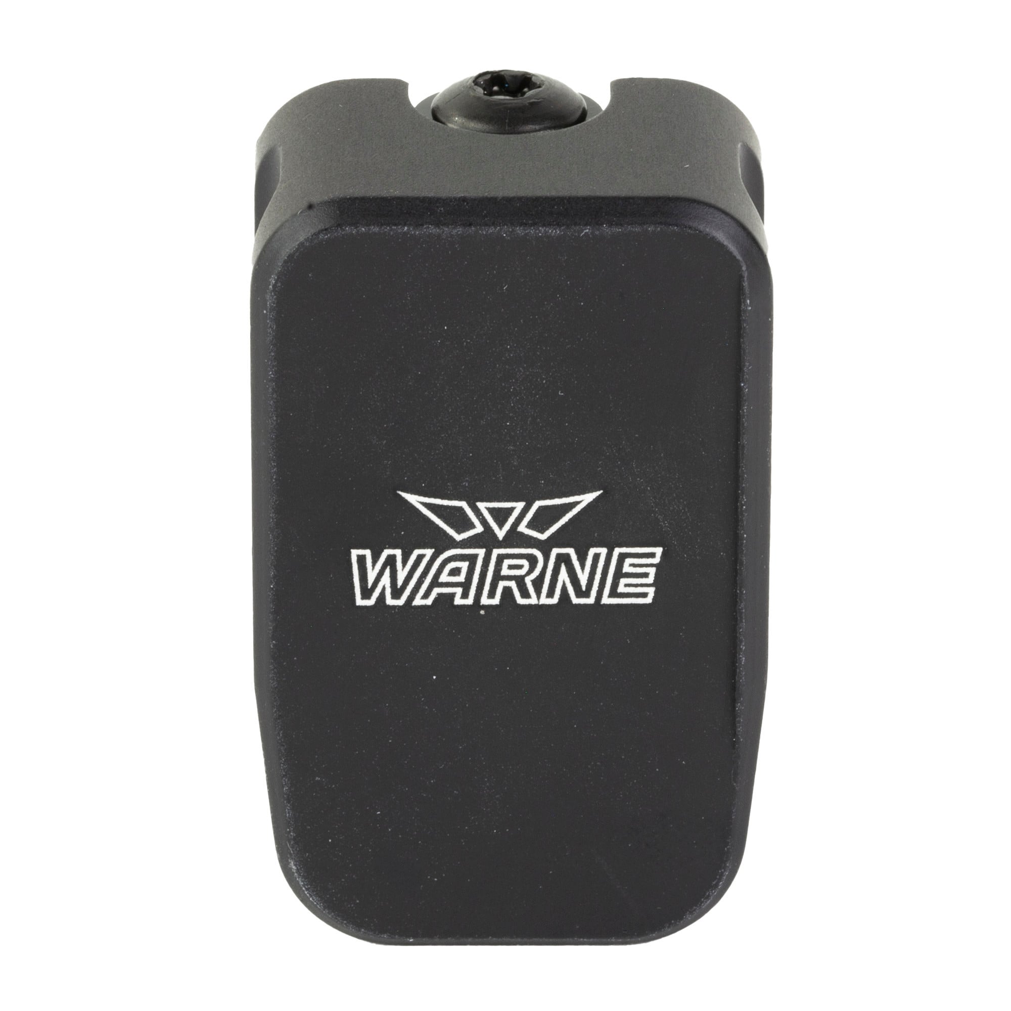 Warne MEG432BLK Magazine Extensionmade of 6061-T6 Aluminum with Hardcoat Anodized Black Finish for Glock 43 Magazines (Adds 2rds)