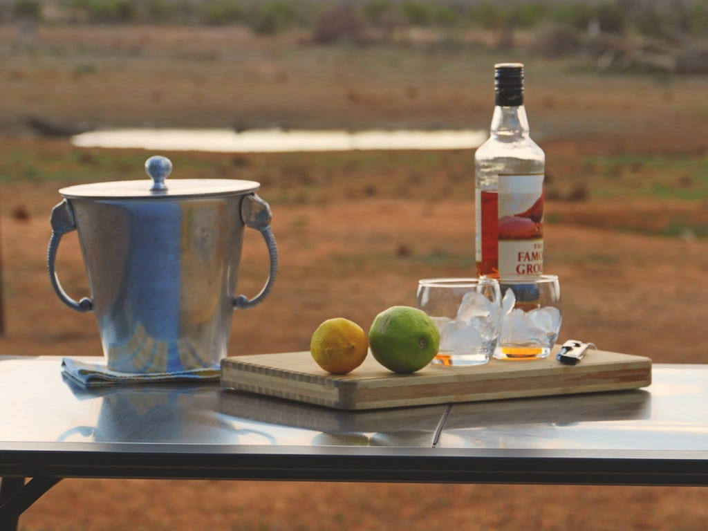 Pro Stainless Steel Camp Table Kit