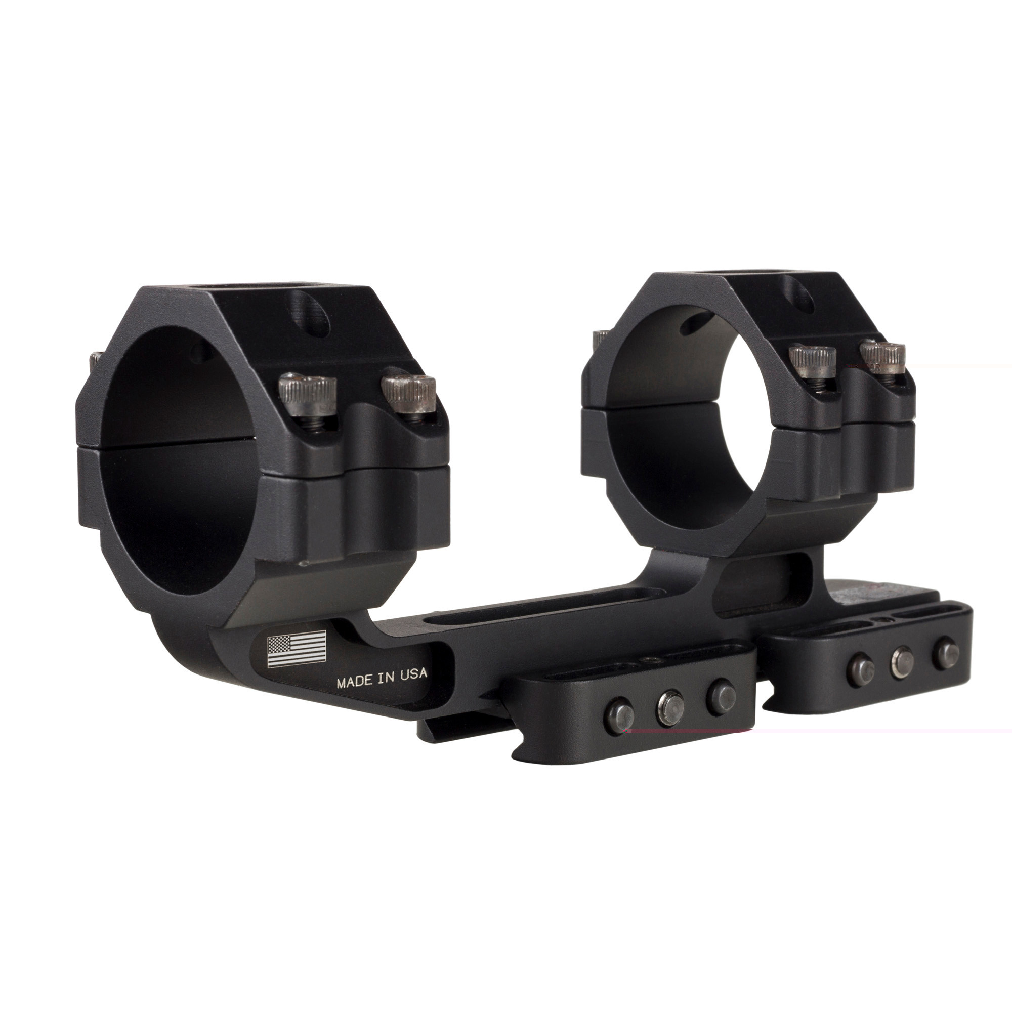Trijicon Cantilever Mount w/Q-LOC, 30mm Tube, 1.59 in, Black