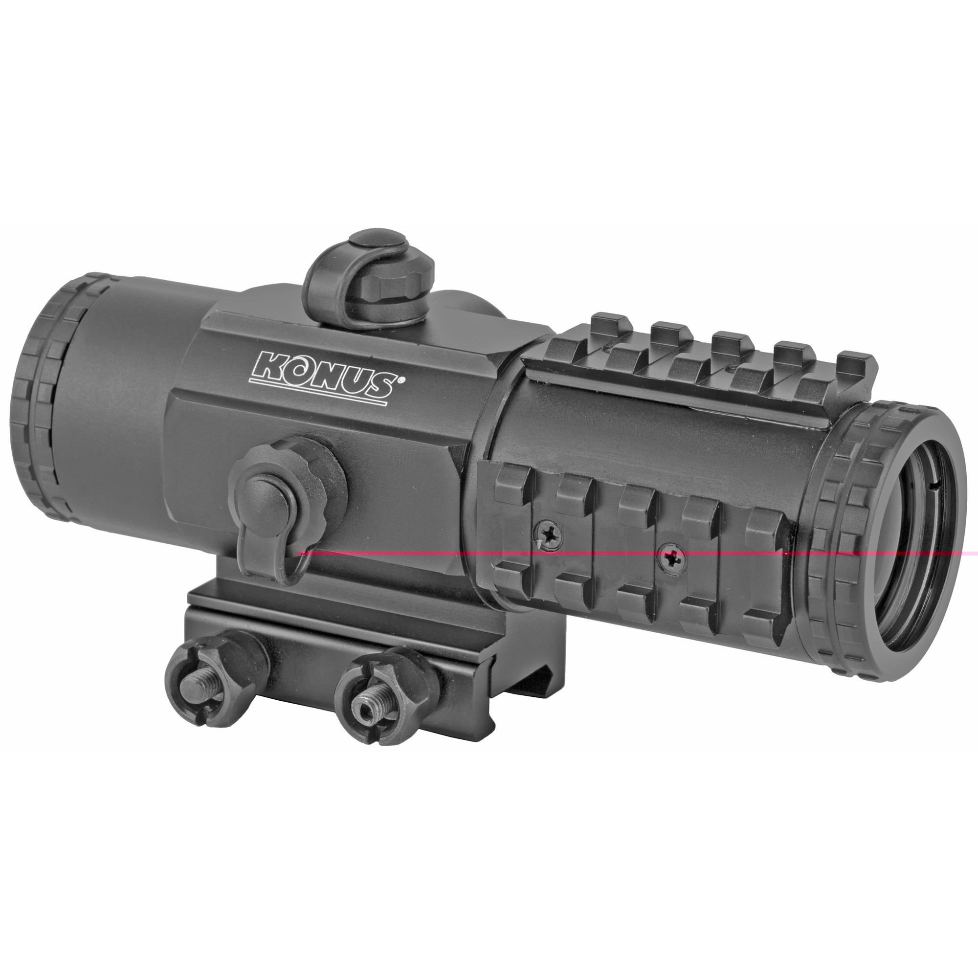 Konus 3x30 Sight Pro PTS2 Sight Matte, 2.8 MOA Dot (Red / Blue)
