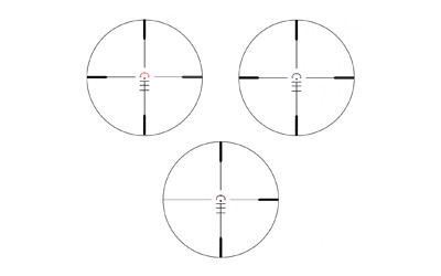 Konus 3x30 Sight Pro PTS2 Sight Matte, 2.8 MOA Dot (Red / Blue)