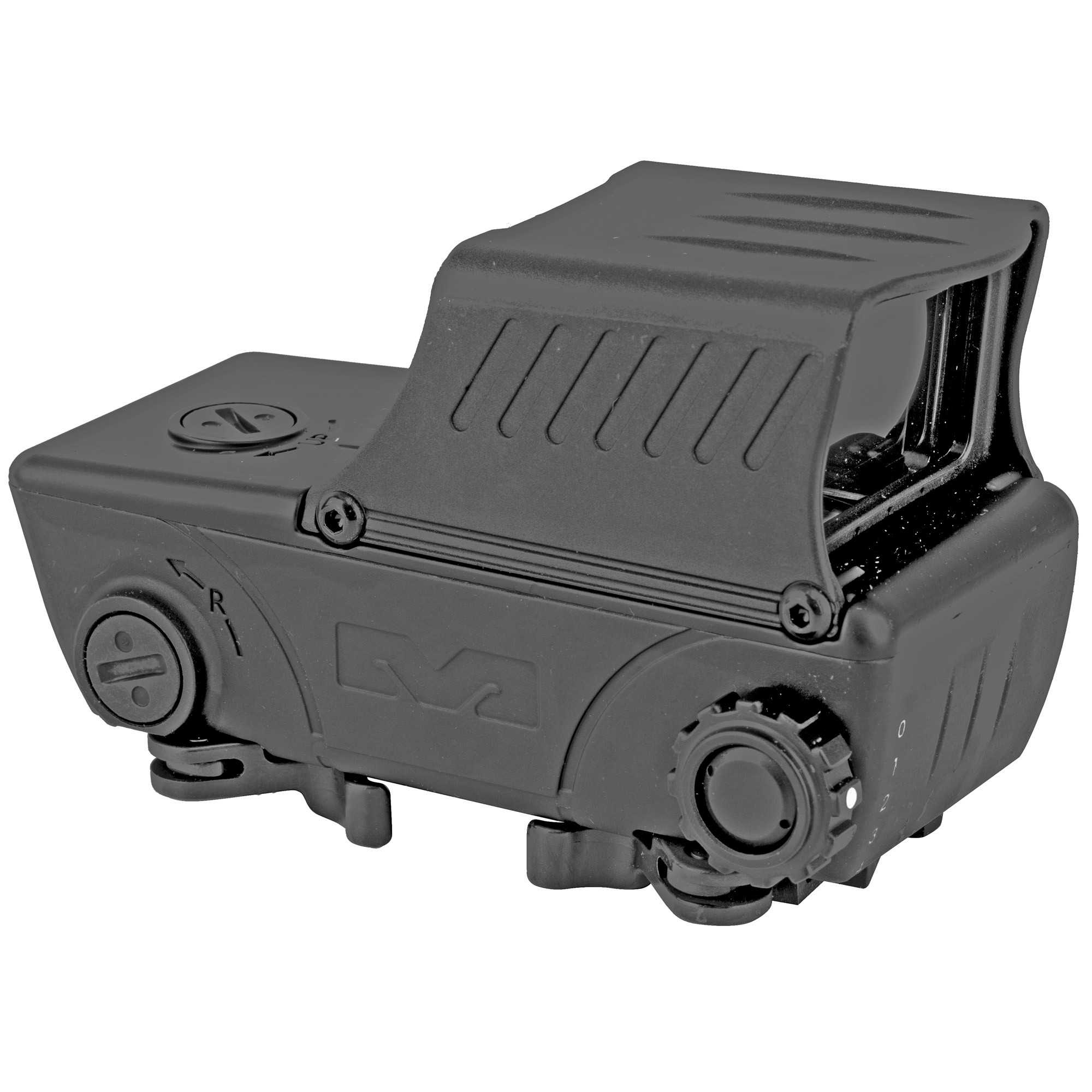 Meprolight USA 56850019 RDS Pro V2 Black 33 x 20mm 2 MOA Green Dot Reticle