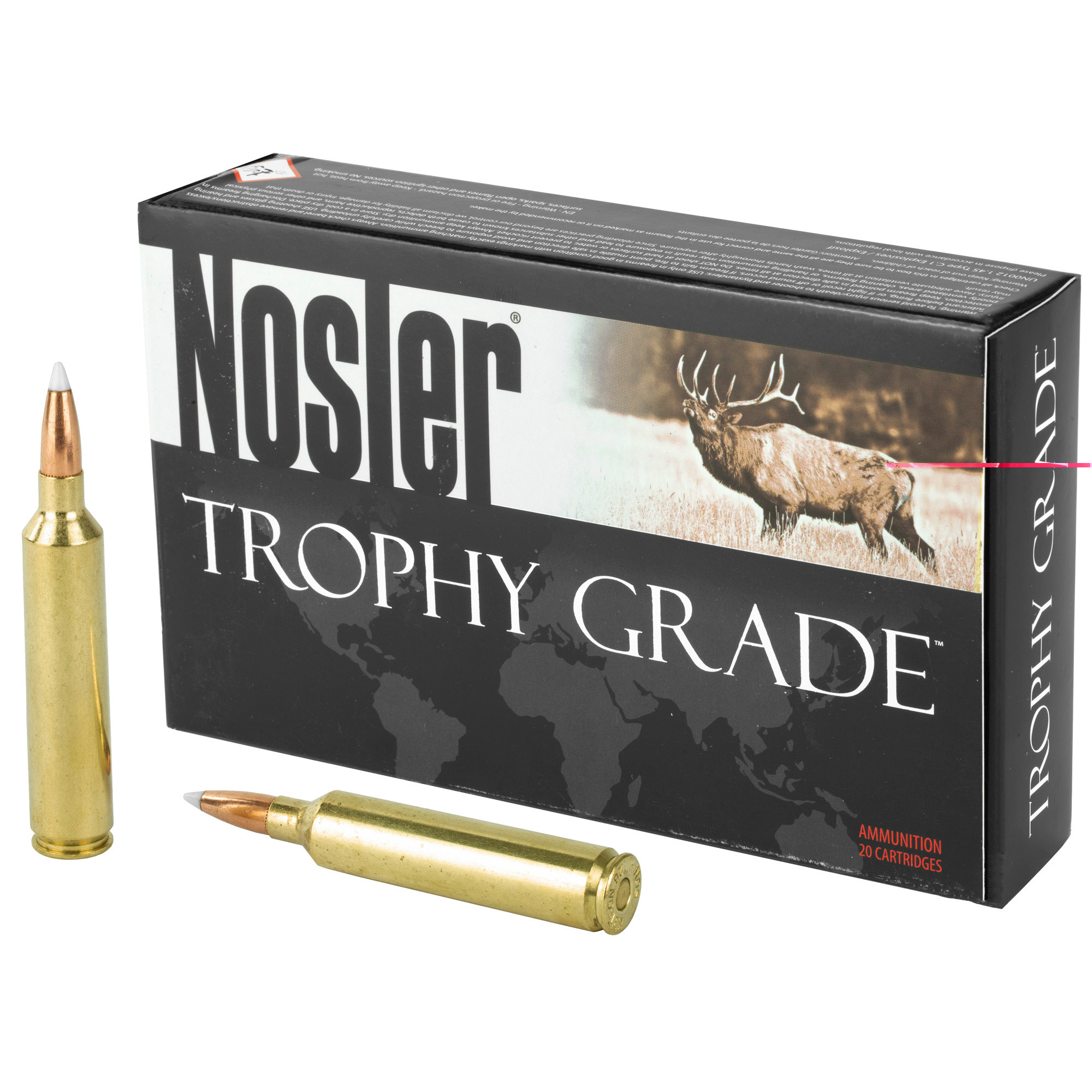 Nosler Trophy Grade Ammunition 26 Nosler 140 Grain AccuBond 20RD