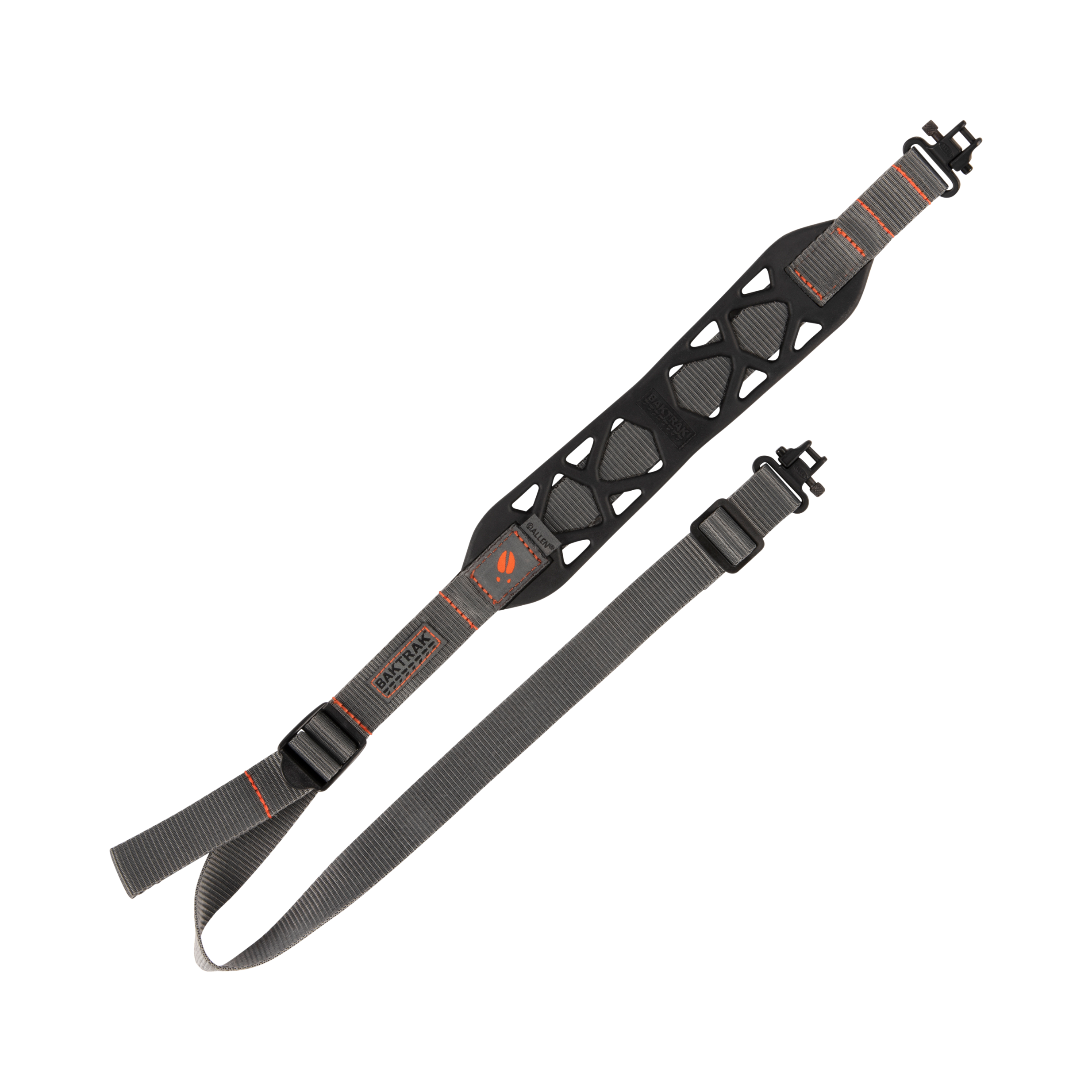 Allen 8502 Cirrus Ultralight Sling made of Black Silicone Rubber with BakTrak, 28"-36" L OAL & Adjustable Design