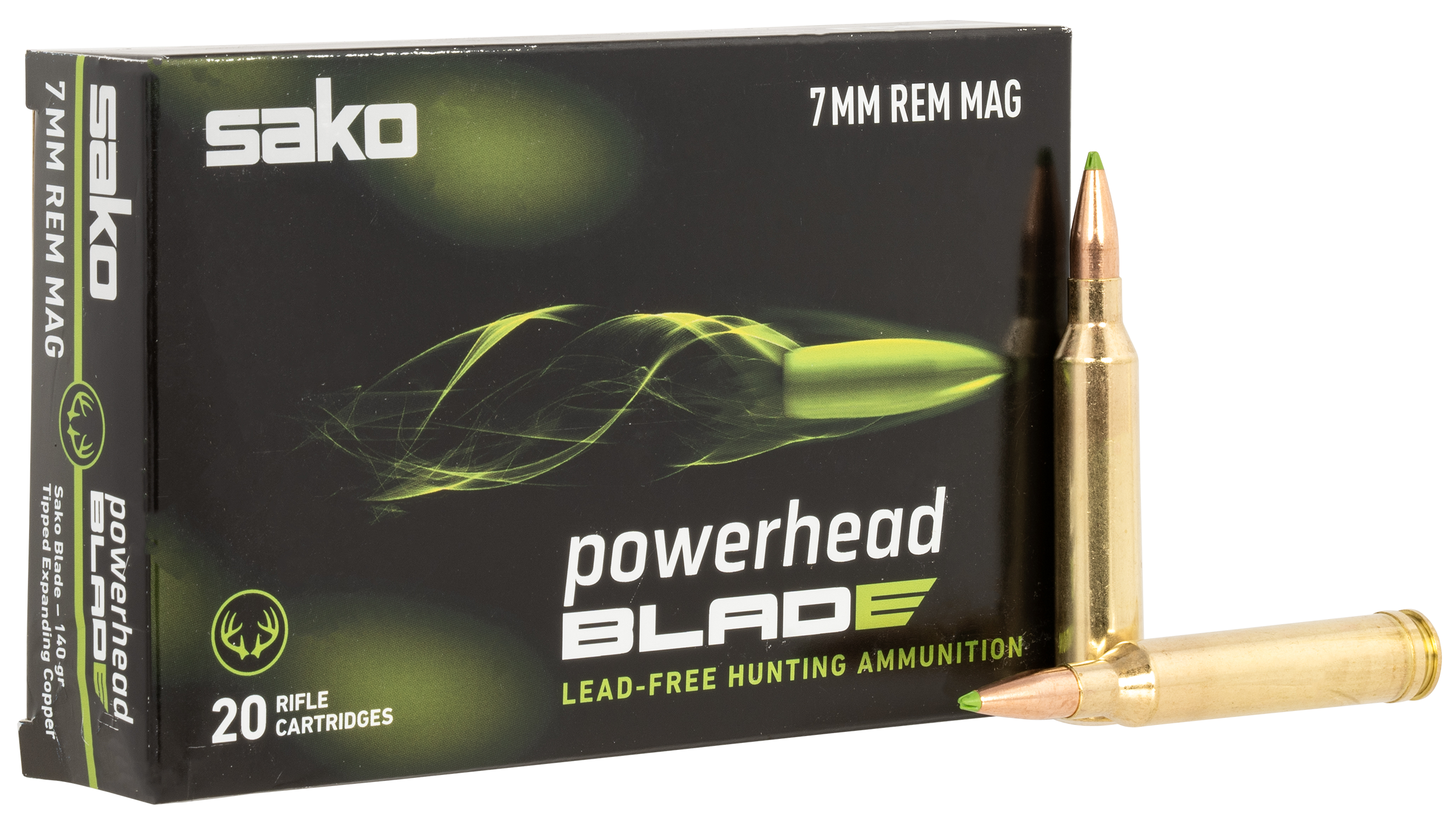 Sako (beretta Usa) Sako Jas-phb7mmrm/140b 7mm Mg 140g Pwr Blde 20/10