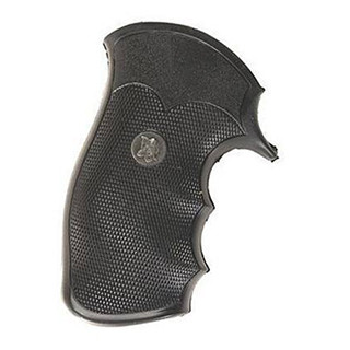 Pachmayr Gripper Grips with Finger Grooves Colt Agent, Cobra, Detective Special, Diamondback (Post 1971) Rubber Black