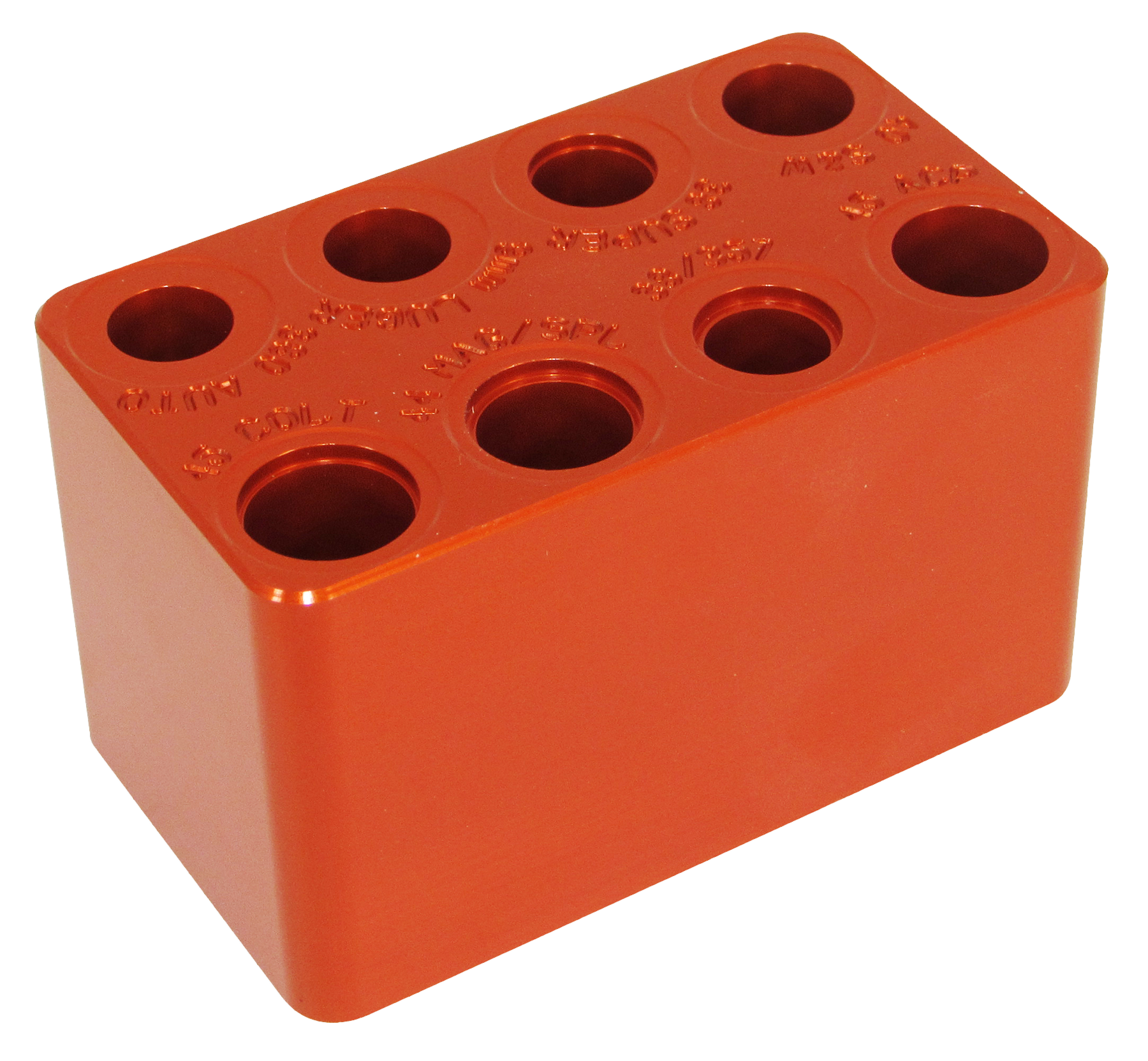 Lyman Multi-Caliber Handgun Ammo Checker Cartridge Gauge 380 ACP, 9mm Luger, 38 Super, 40 S&W, 45 ACP, 38 Special/357 Magnum, 44 Special/44 Remington Magnum, 45 Colt (Long Colt)
