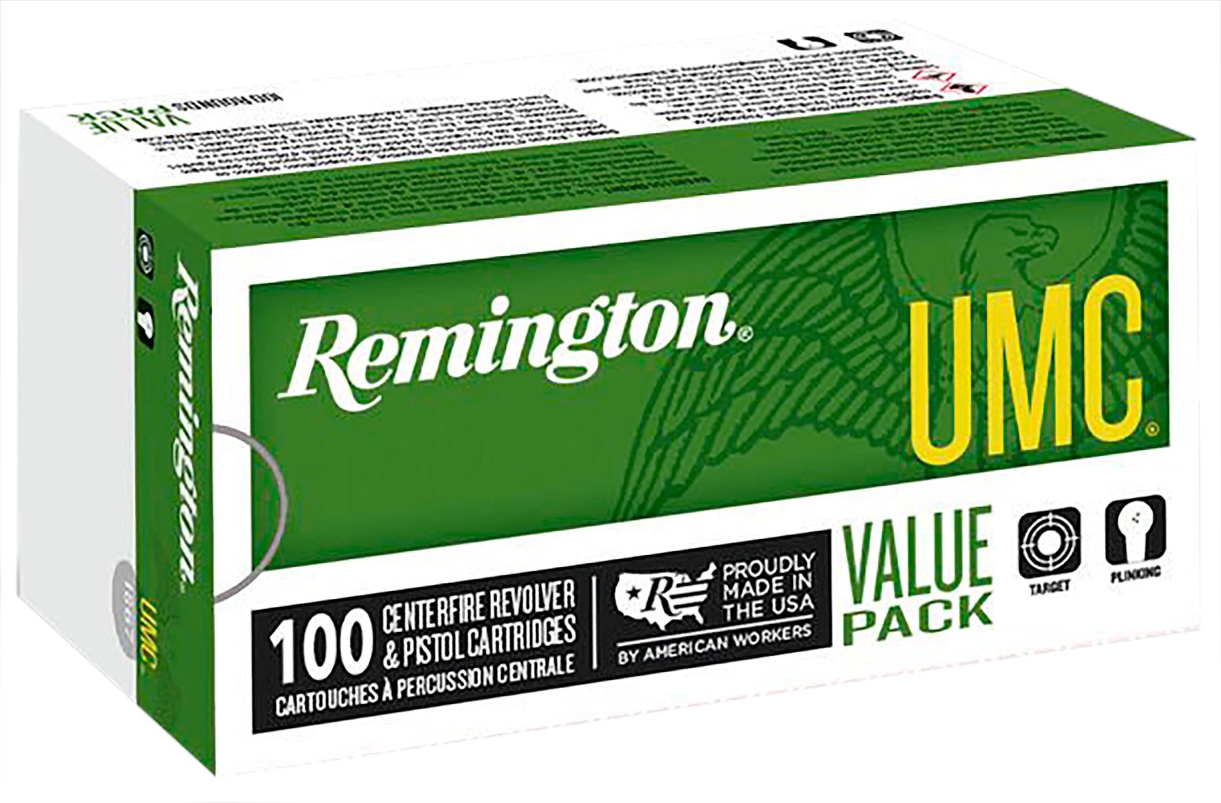 Remington UMC Ammunition 9mm Luger 115 Grain Jacketed Hollow Point