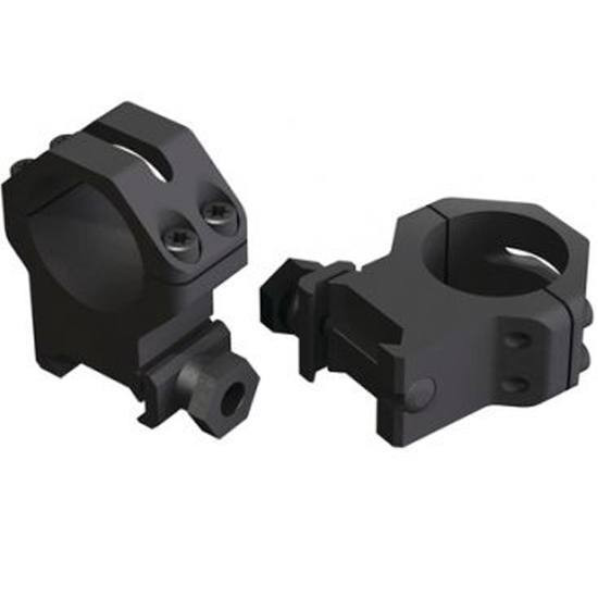 Weaver Tactical 4 Hole Picatinny 30mm Rings Matte, Medium