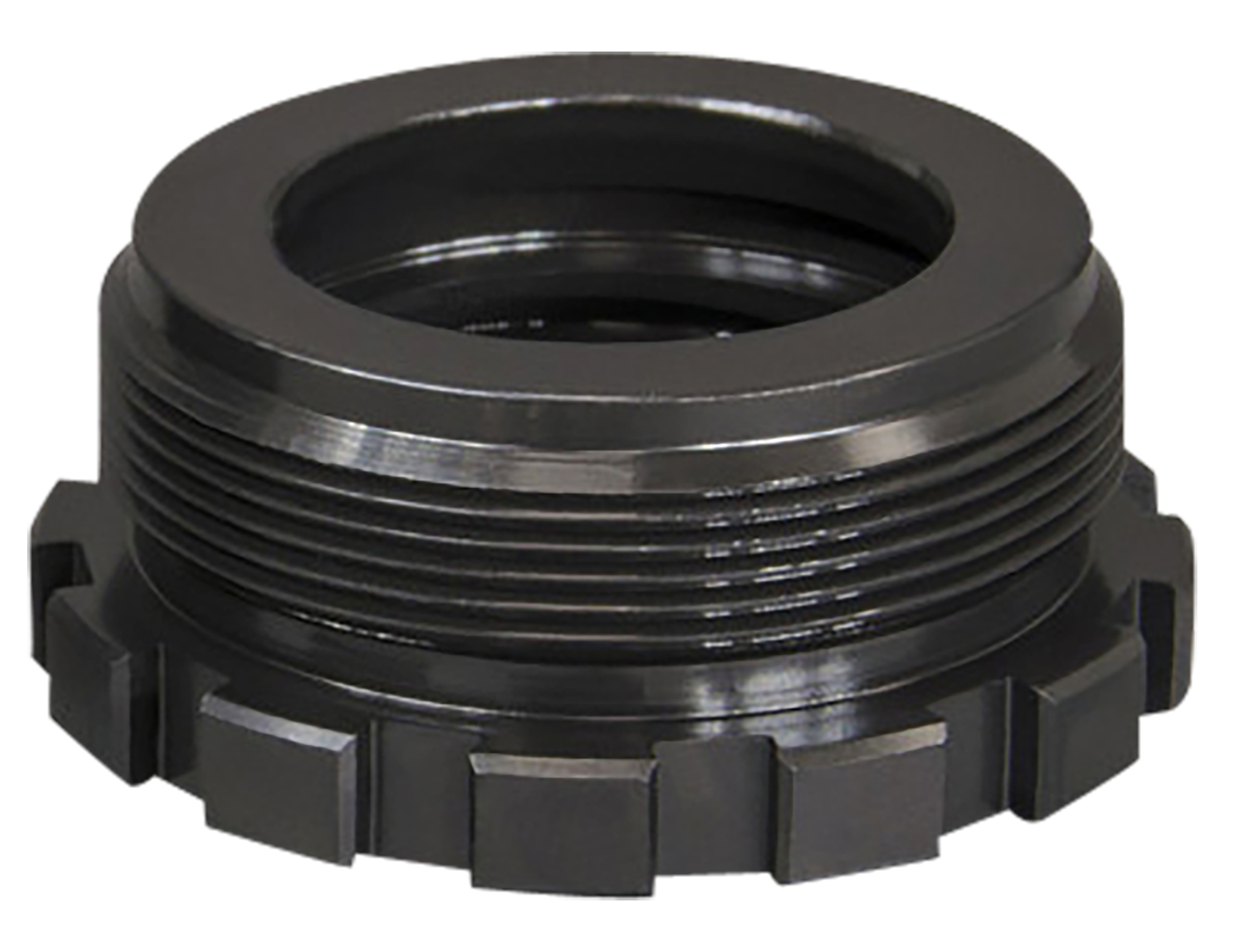 Yankee Hill Machine Kurz QD Adapter Matte Black Oxide, 1 3/8-24