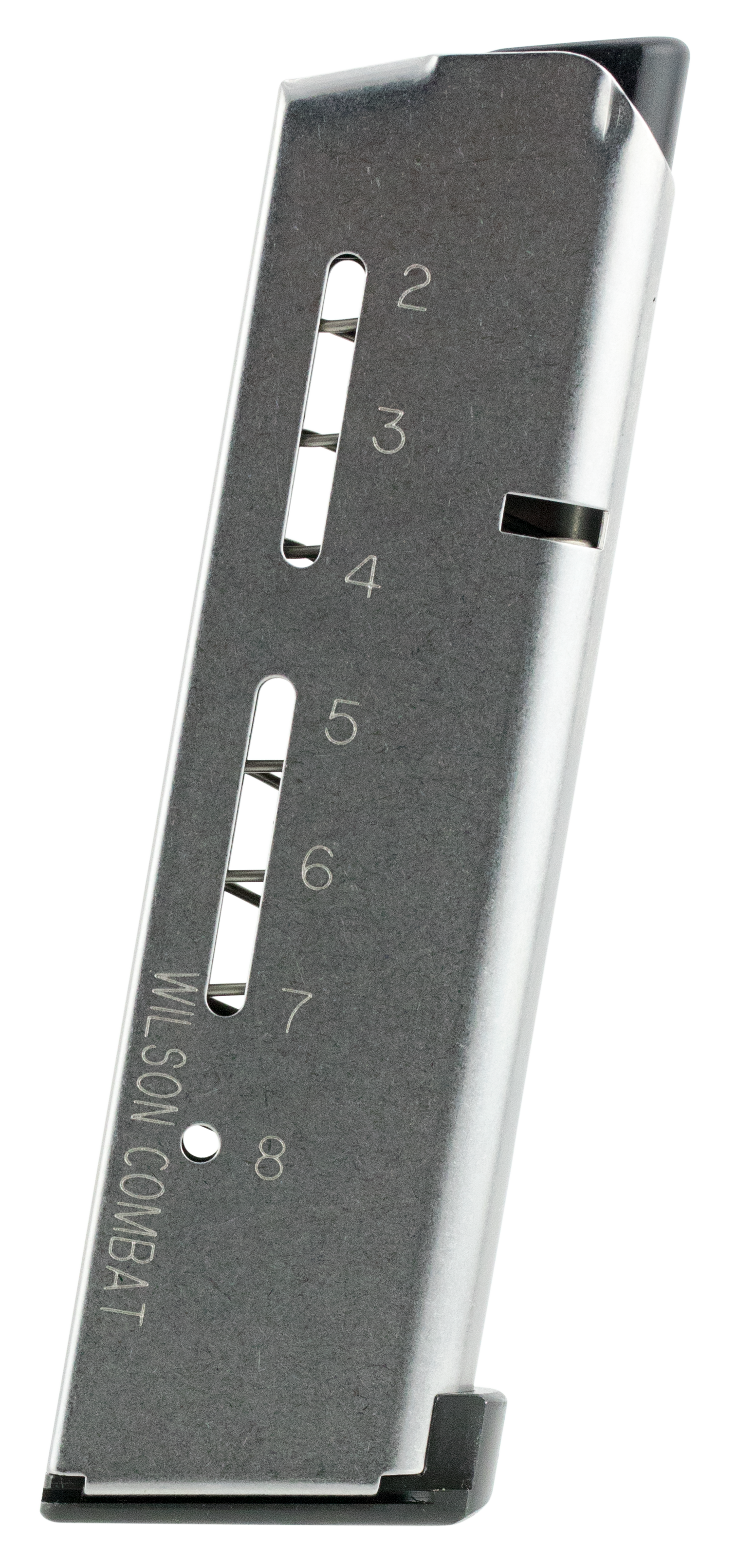 Wilson Combat 500C ETMStainless Detachable with Lo-Profile Steel Floor Plate 8rd for 45 ACP Wilson Combat 1911 Elite Tactical