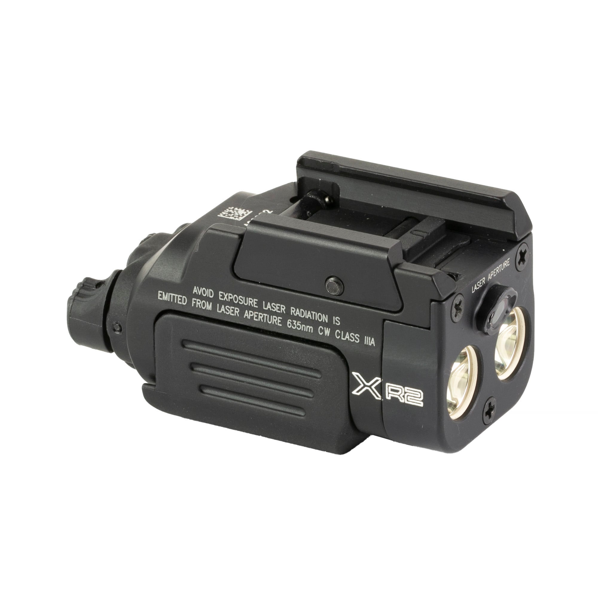 SureFire XR2AGN XR2-AFor Handgun 800 Lumens/<5mW Output Green/White LED Light Green Laser Black Aluminum