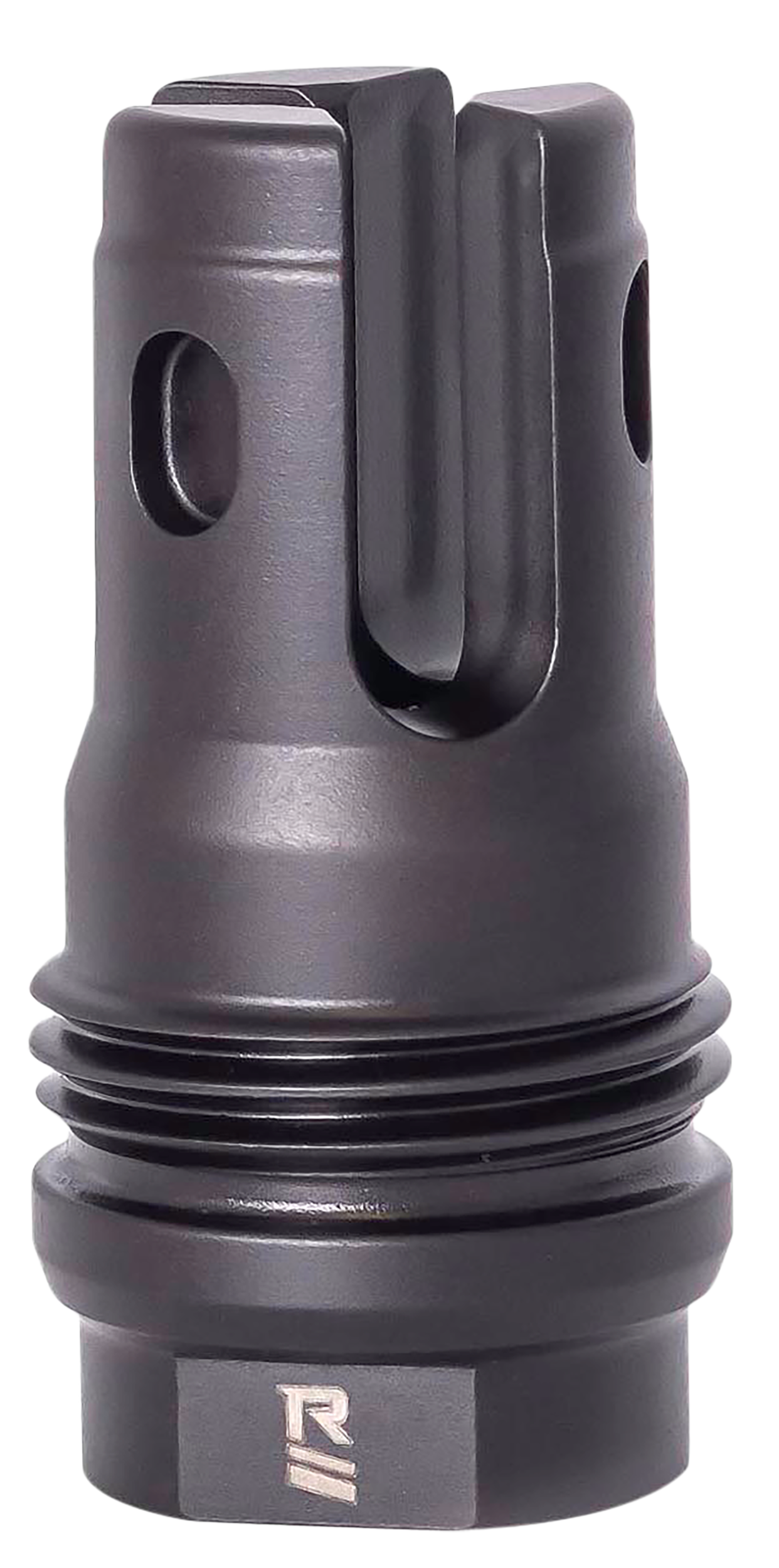 Rugged Suppressor FH010 R3 Flash Mitigation System Black with M18x1.5 Threads & 2.13" OAL for 7.62mm Radiant762, Surge762, Razor762 & Micro30 Suppressors